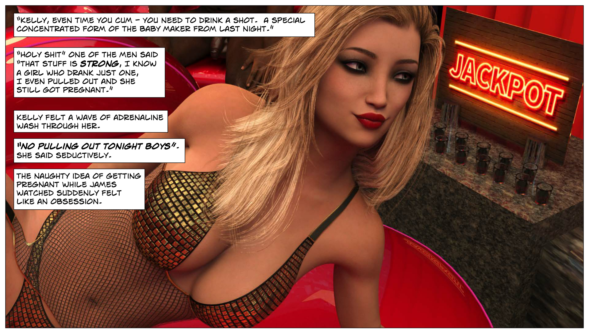 Black Takes White [Sexy3Dcomics], Black Takes White 5, page 43 of 98
