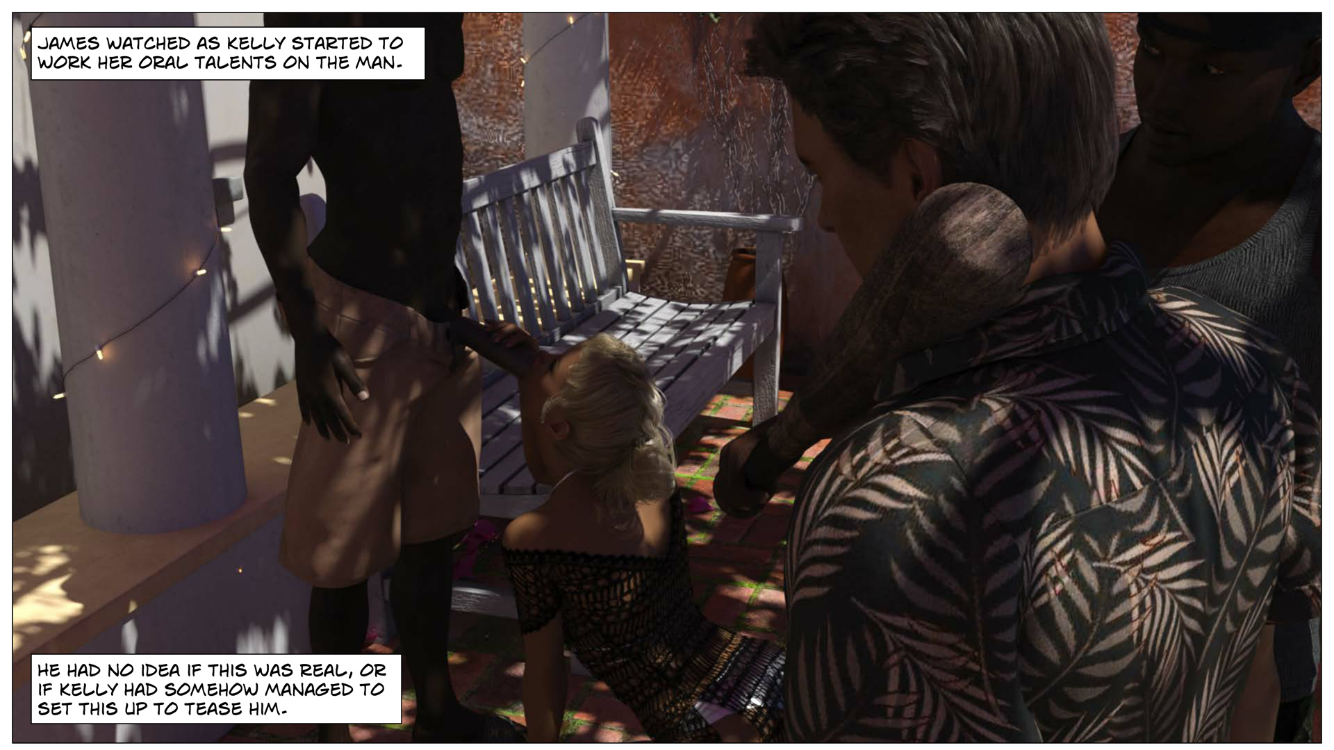 Black Takes White [Sexy3Dcomics], Black Takes White 5, page 10 of 98