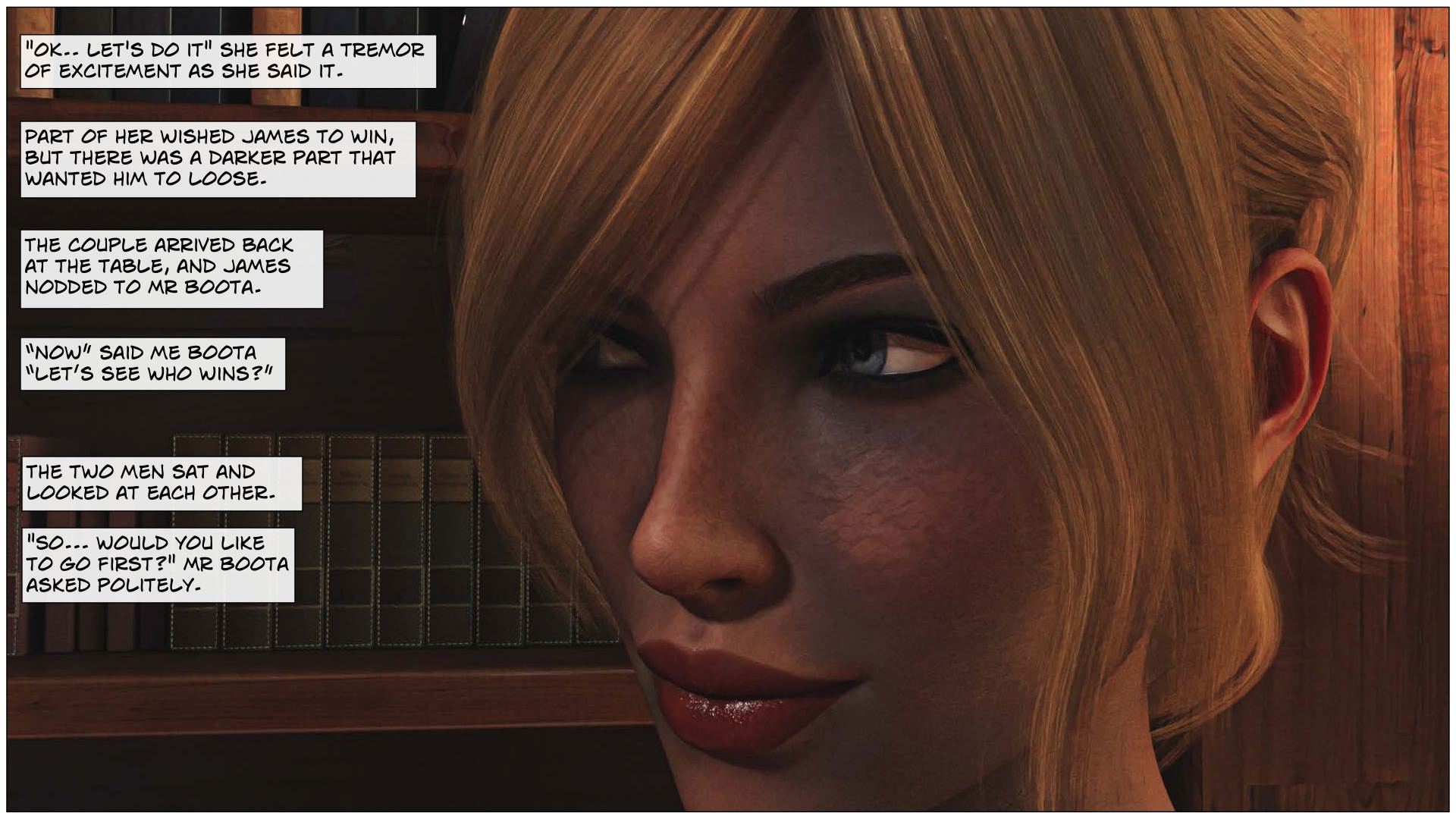 Black Takes White [Sexy3Dcomics], Black Takes White 4, page 17 of 75