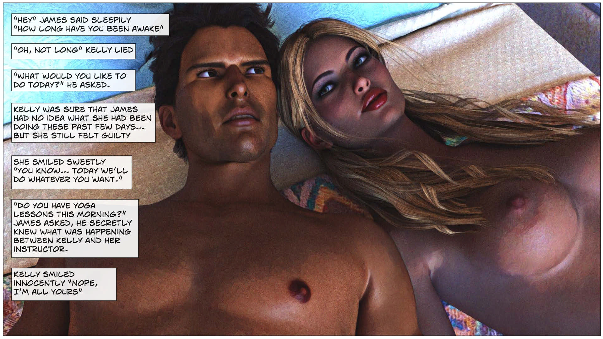 Black Takes White [Sexy3Dcomics], Black Takes White 4, page 3 of 75