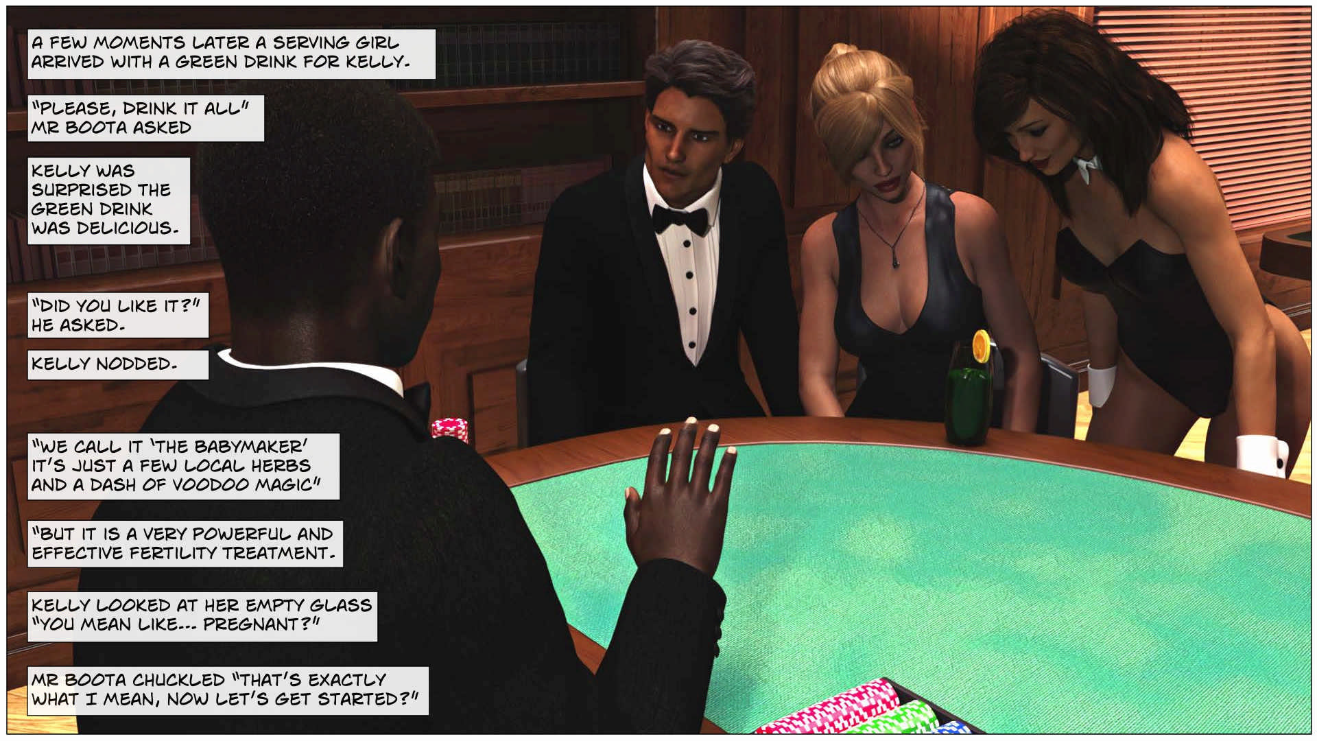 Black Takes White [Sexy3Dcomics], Black Takes White 4, page 21 of 75