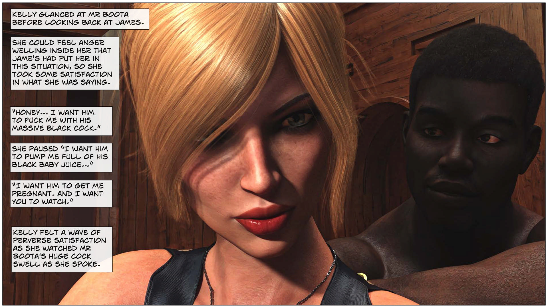 Black Takes White [Sexy3Dcomics], Black Takes White 4, page 25 of 75