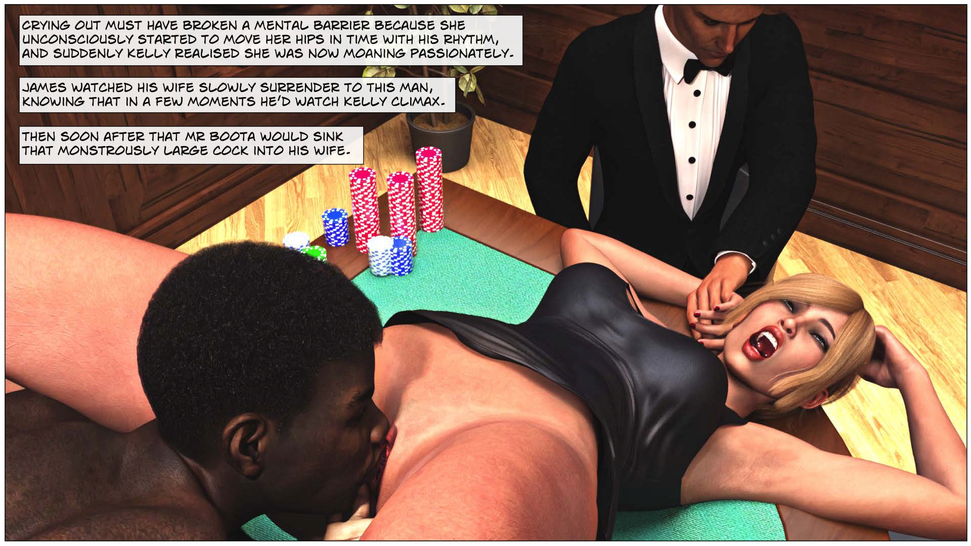 Black Takes White [Sexy3Dcomics], Black Takes White 4, page 39 of 75