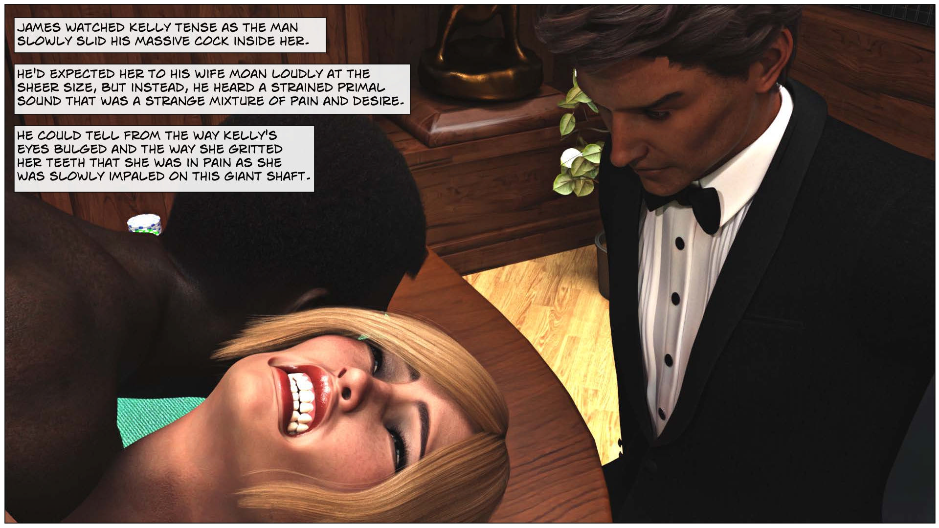 Black Takes White [Sexy3Dcomics], Black Takes White 4, page 47 of 75