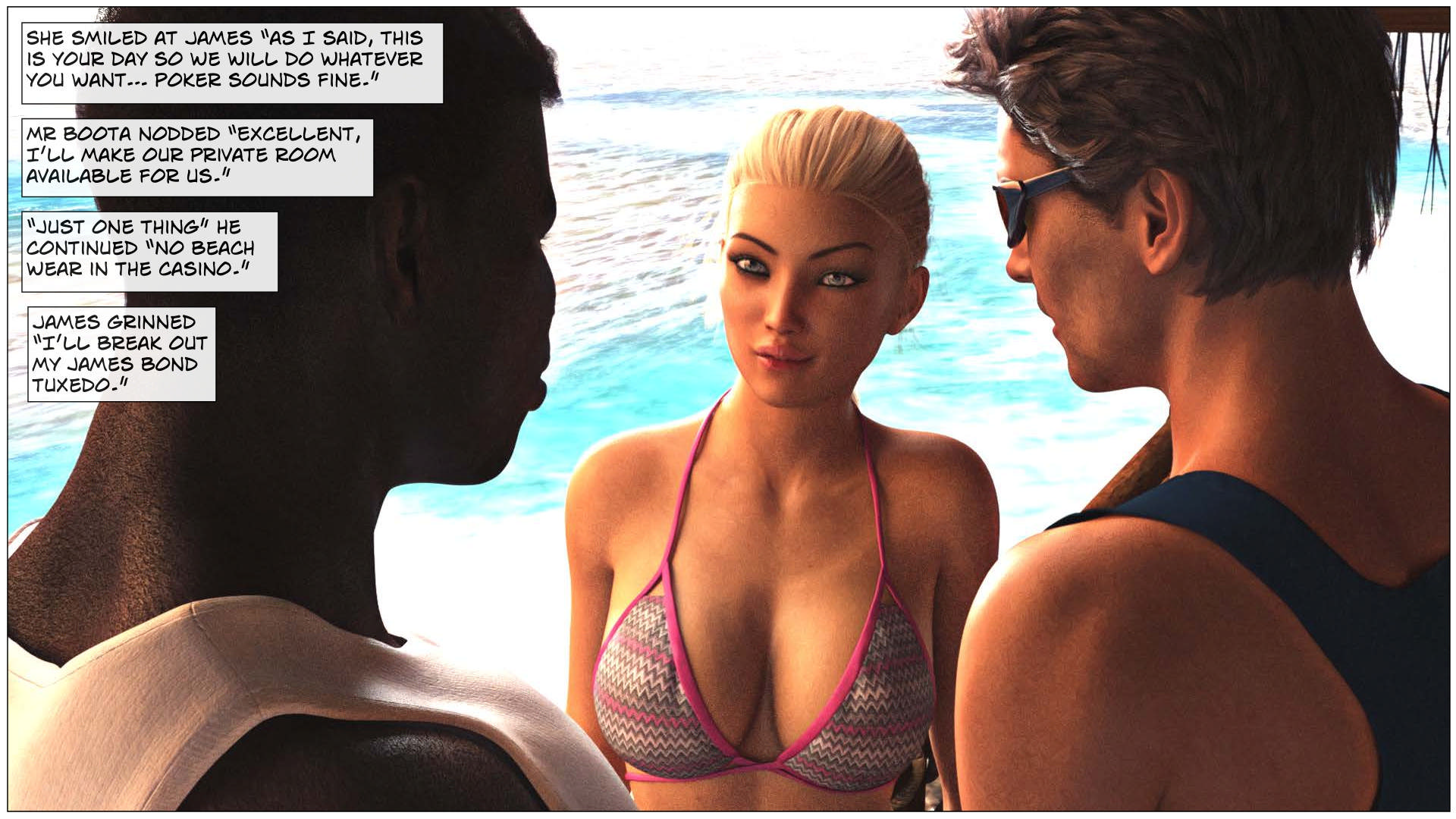Black Takes White [Sexy3Dcomics], Black Takes White 4, page 6 of 75
