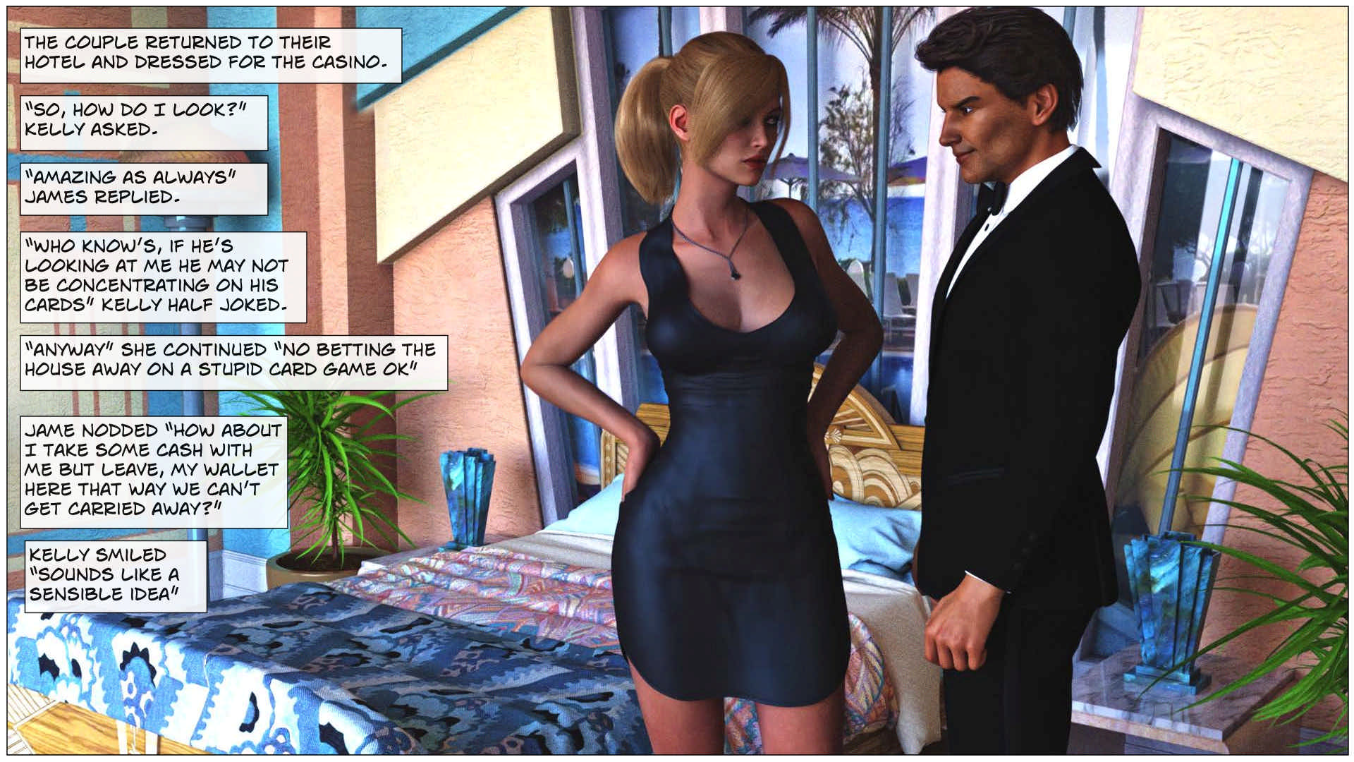 Black Takes White [Sexy3Dcomics], Black Takes White 4, page 7 of 75