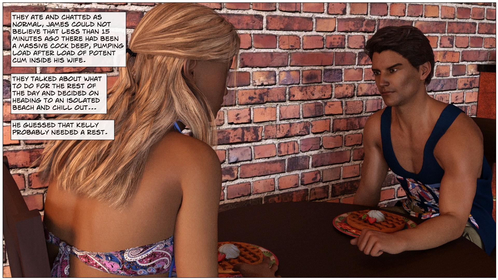 Black Takes White [Sexy3Dcomics], Black Takes White 3, page 20 of 79