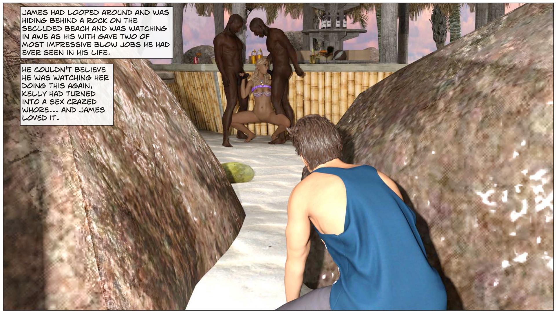 Black Takes White [Sexy3Dcomics], Black Takes White 3, page 32 of 79