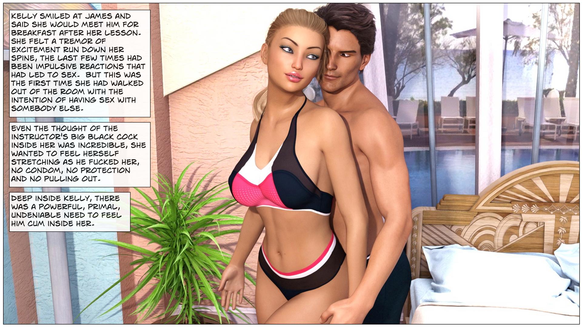 Black Takes White [Sexy3Dcomics], Black Takes White 3, page 5 of 79