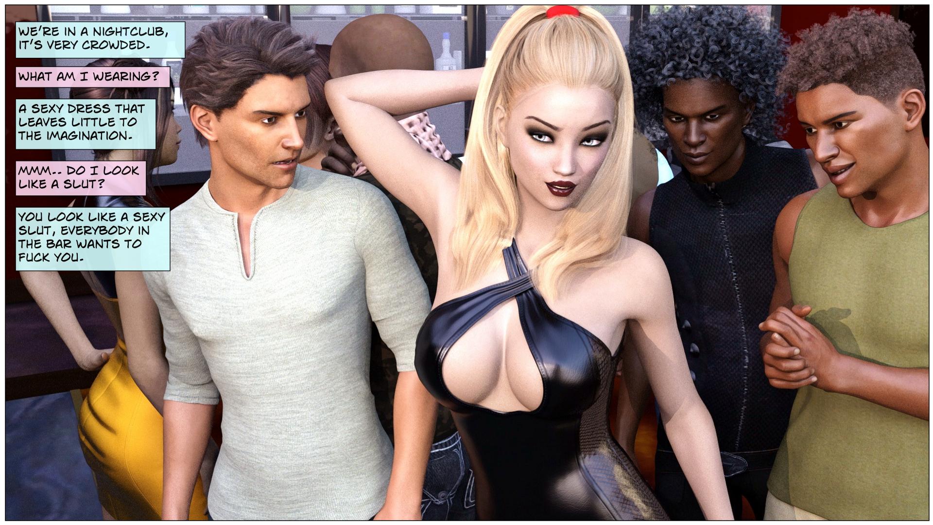 Black Takes White [Sexy3Dcomics], Black Takes White 3, page 49 of 79