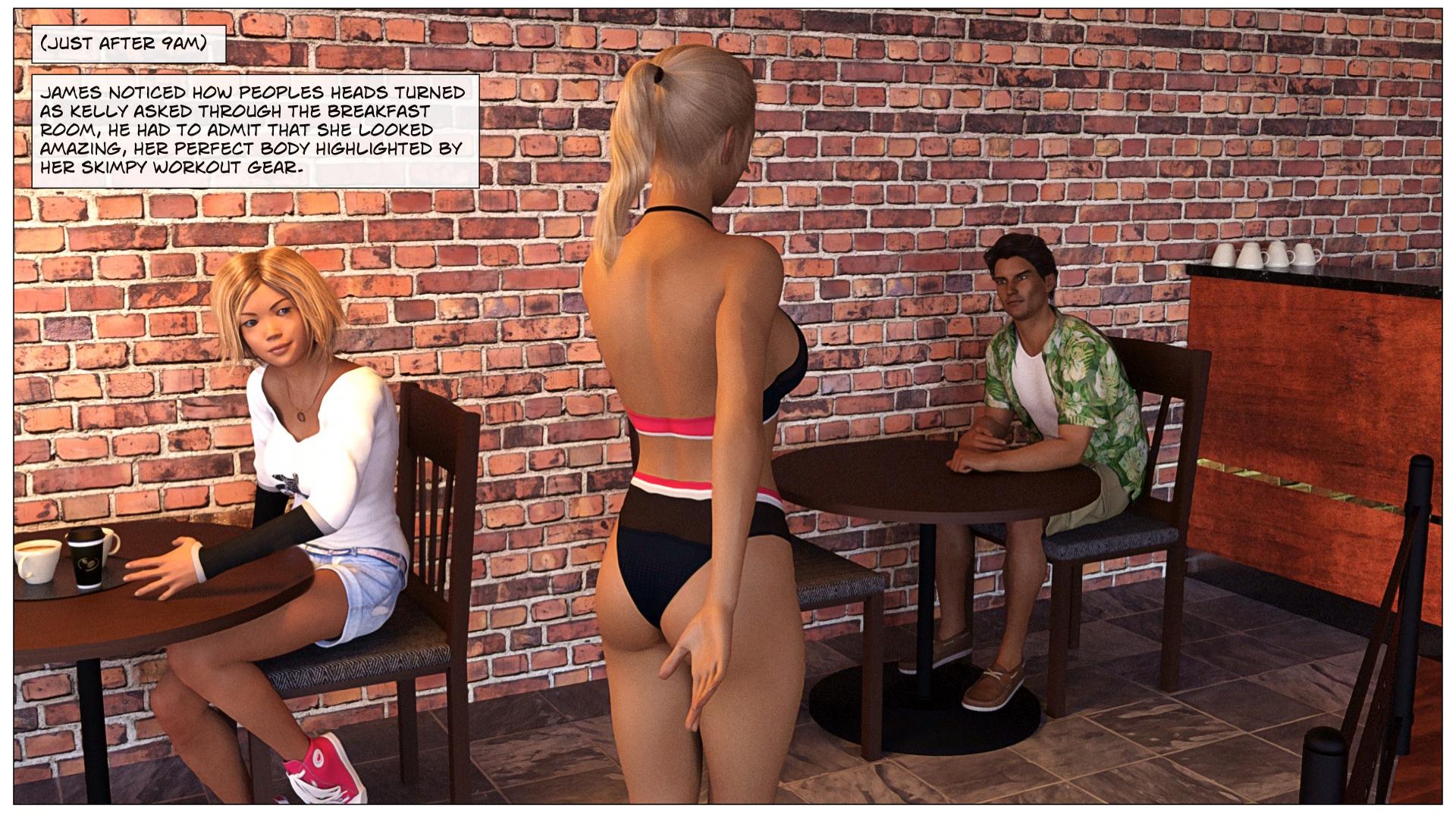 Black Takes White [Sexy3Dcomics], Black Takes White 2, page 35 of 67