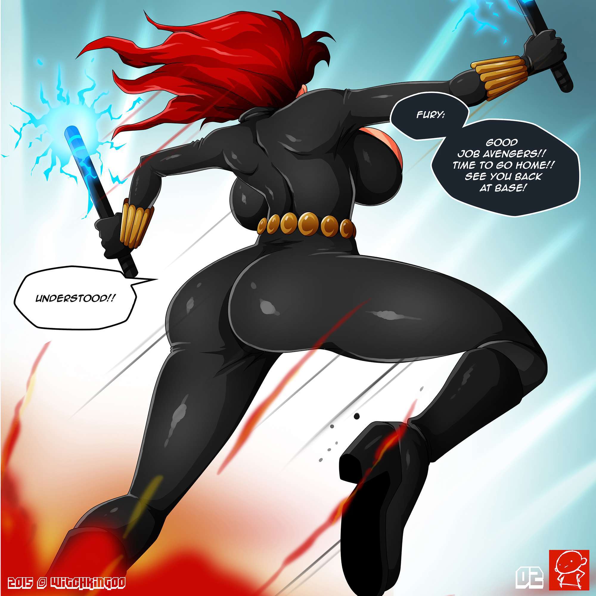 Black Widow (The Avengers) [WitchKing00], Black Widow (The Avengers), page 3 of 44