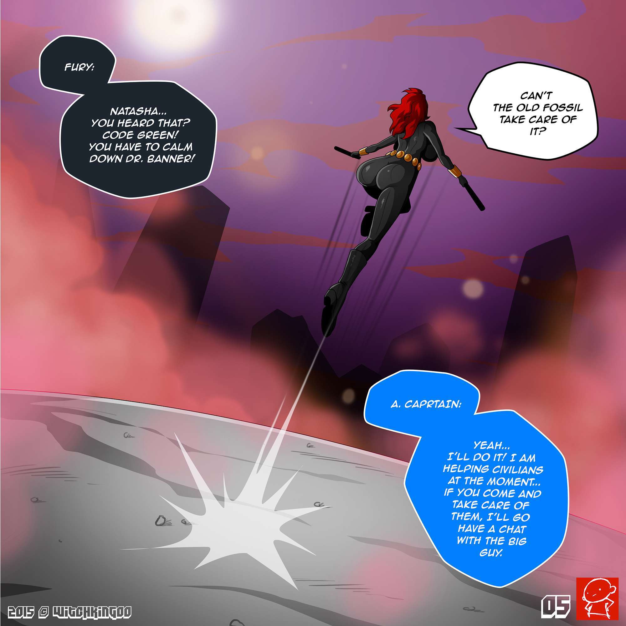 Black Widow (The Avengers) [WitchKing00], Black Widow (The Avengers), page 6 of 44