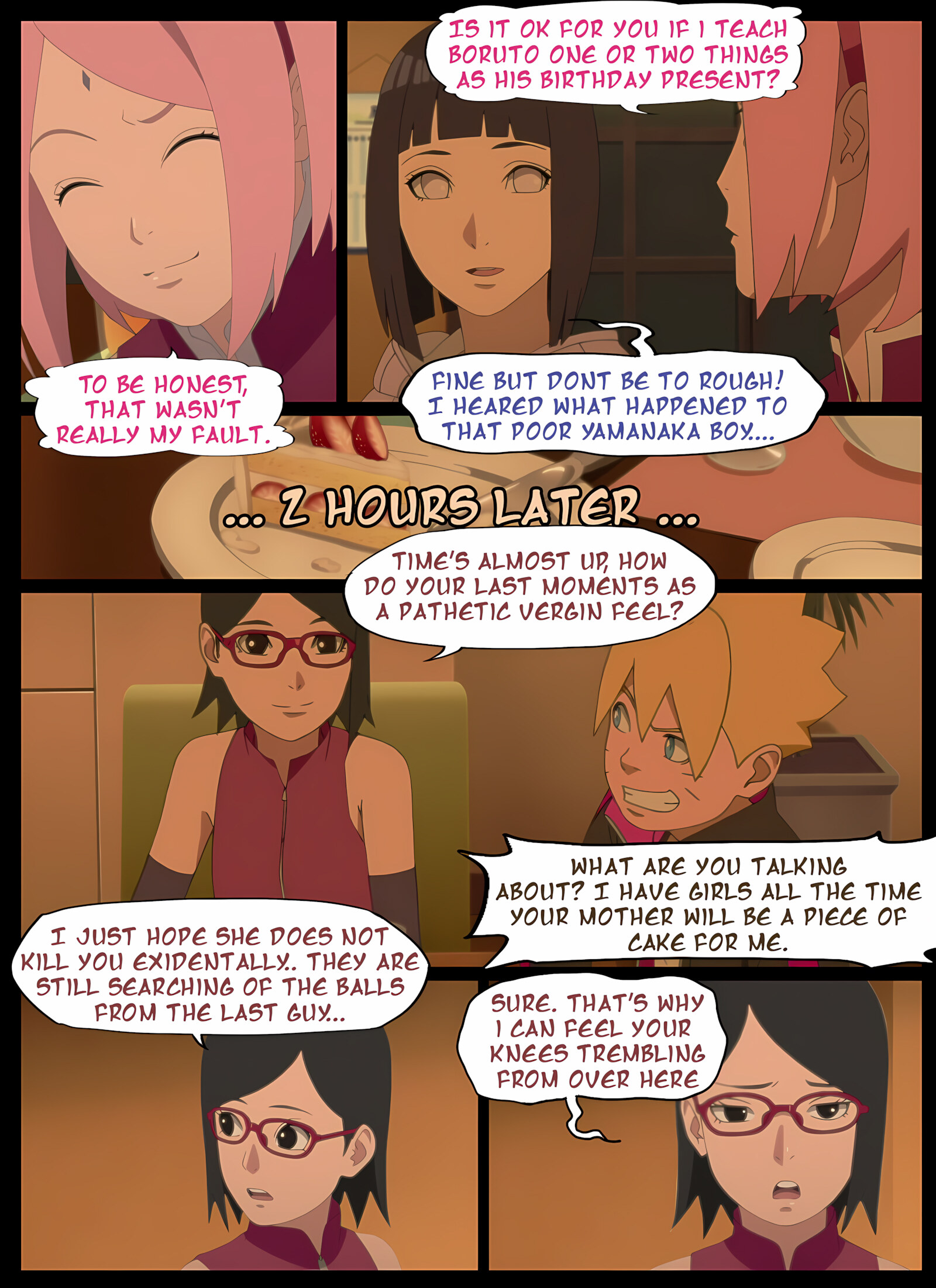 Boruto’s Birthday Gift [Nyxworks], Boruto's Birthday Gift, page 3 of 29