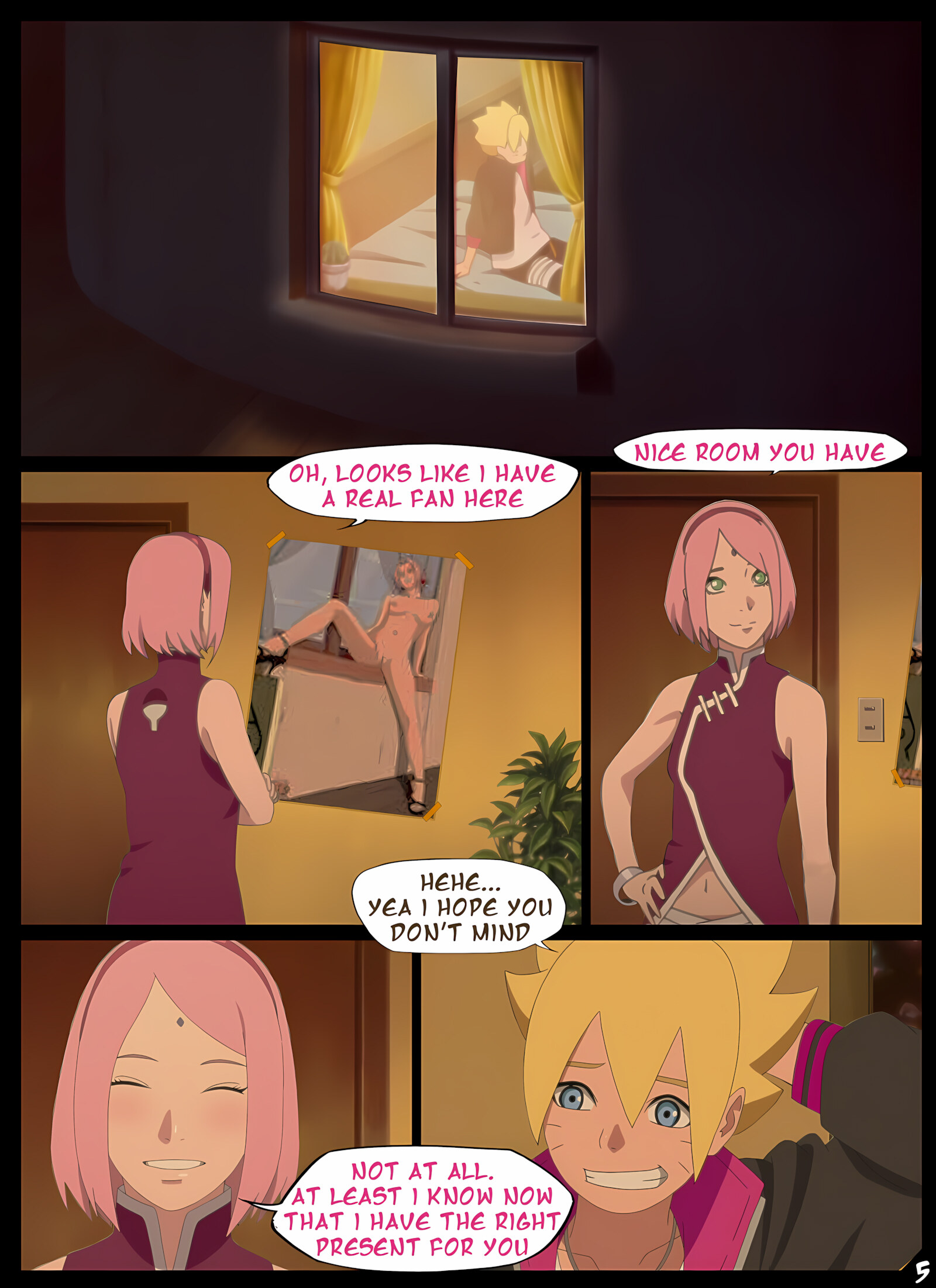 Boruto’s Birthday Gift [Nyxworks], Boruto's Birthday Gift, page 7 of 29