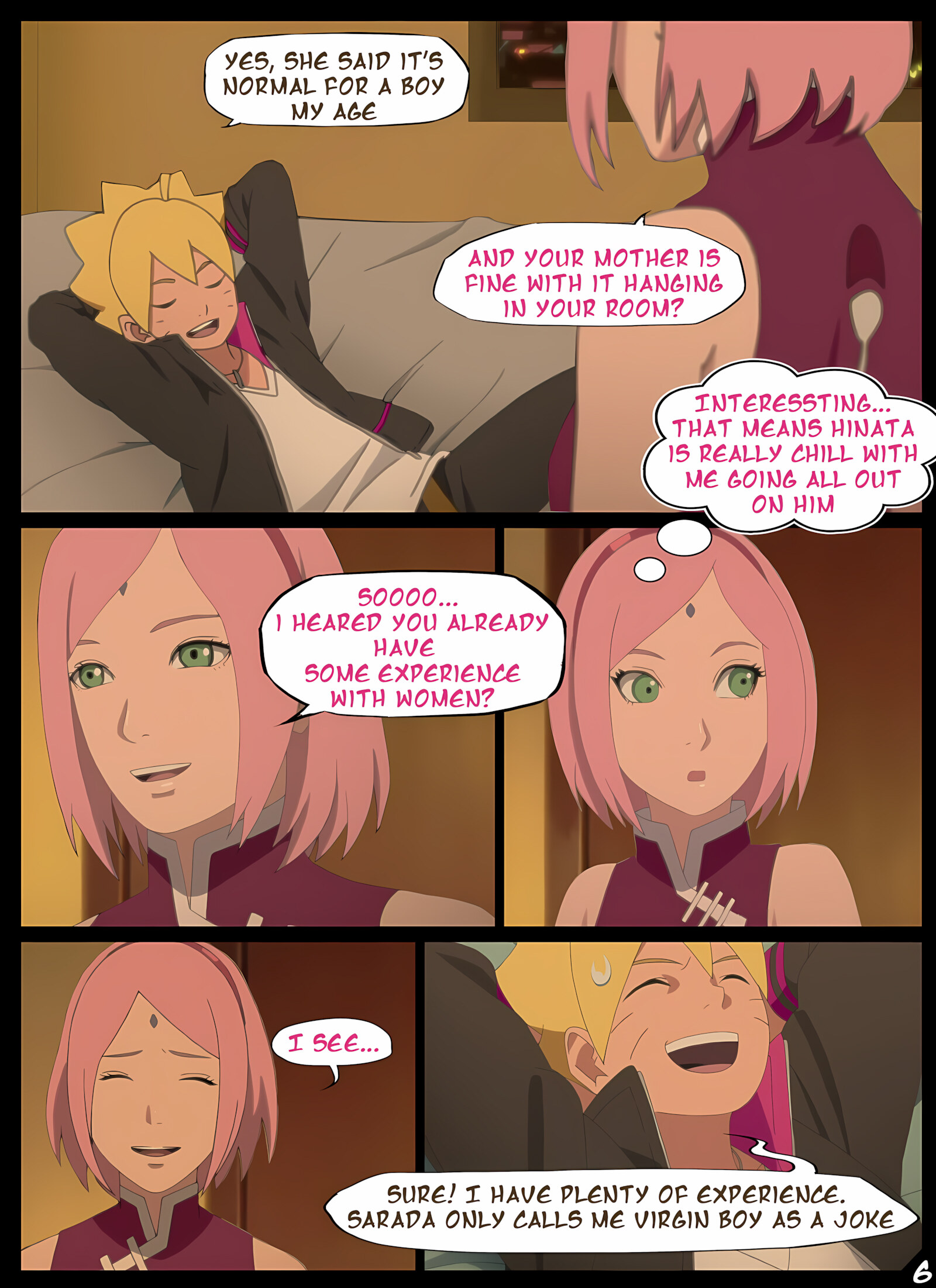 Boruto’s Birthday Gift [Nyxworks], Boruto's Birthday Gift, page 8 of 29