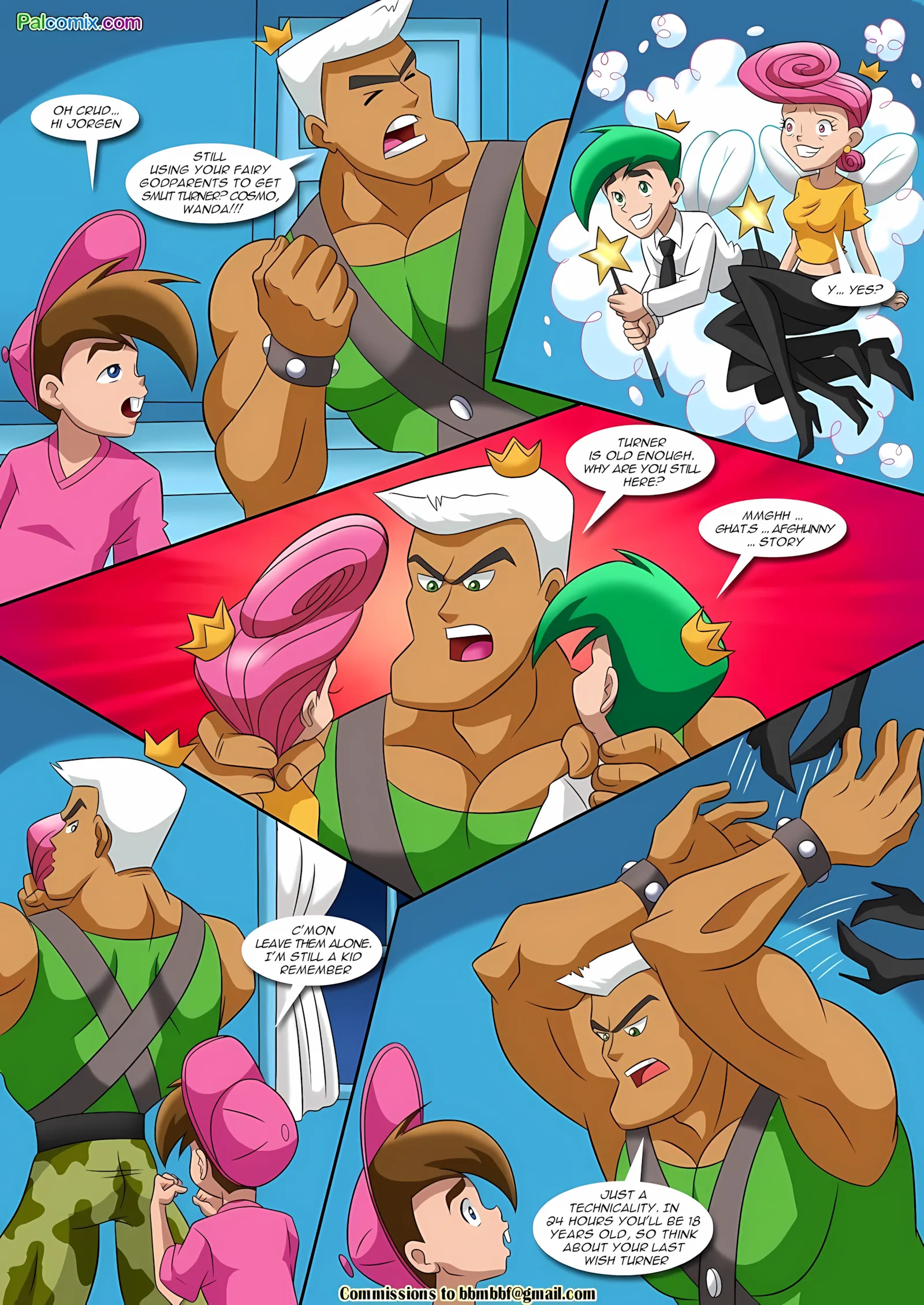 A Last Wish (The Fairly OddParents) [Palcomix], 1 . A Last Wish - (The Fairly OddParents) [Palcomix], page 4 of 24
