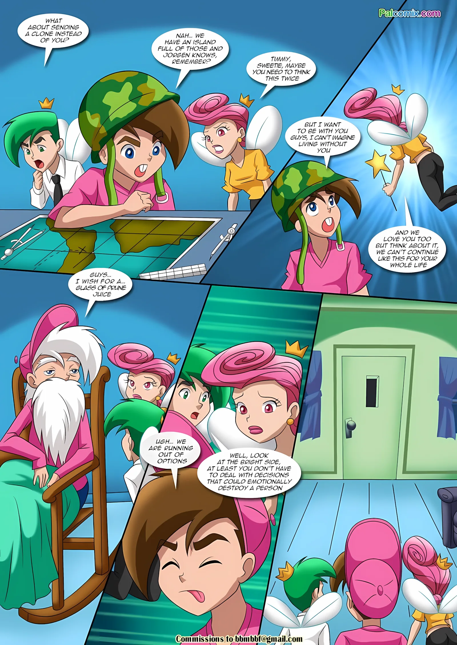 A Last Wish (The Fairly OddParents) [Palcomix], 1 . A Last Wish - (The Fairly OddParents) [Palcomix], page 8 of 24