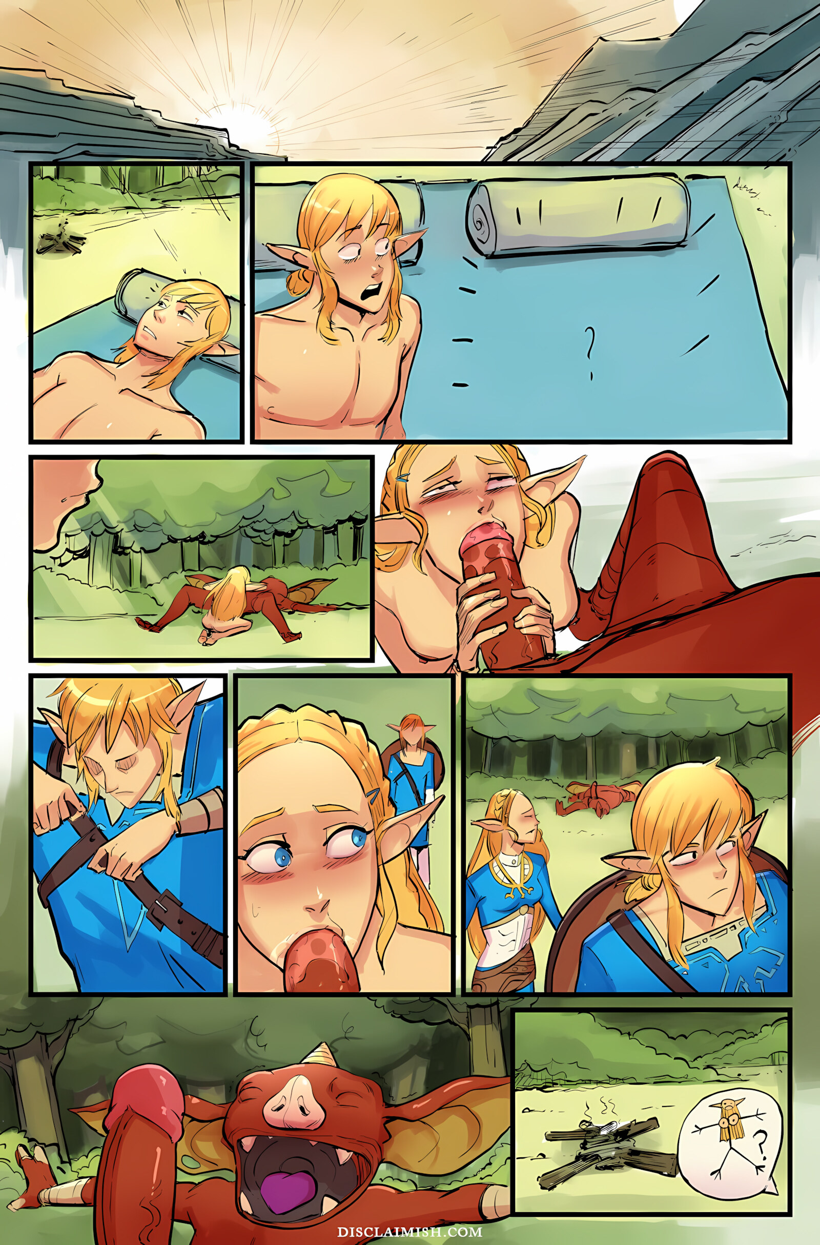 Breath Of Bokoblin Cock [Disclaimer], Breath Of Bokoblin Cock, page 10 of 11