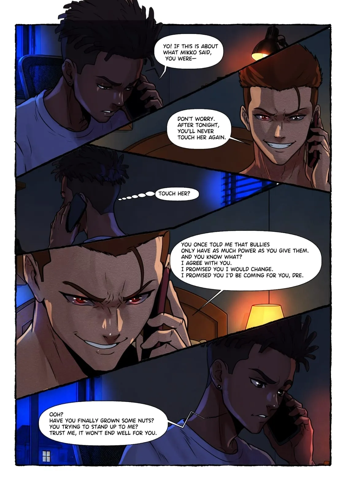 Bullies [Lasga Claven], 5 . Bullies - Chapter 5, page 36 of 51