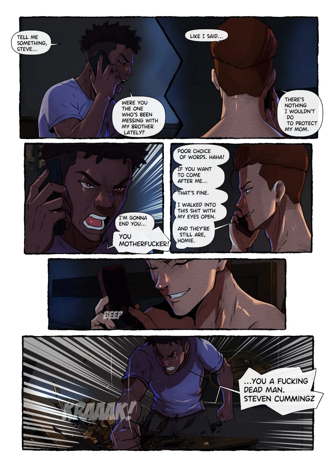 Bullies [Lasga Claven], 5 . Bullies - Chapter 5, page 42 of 51