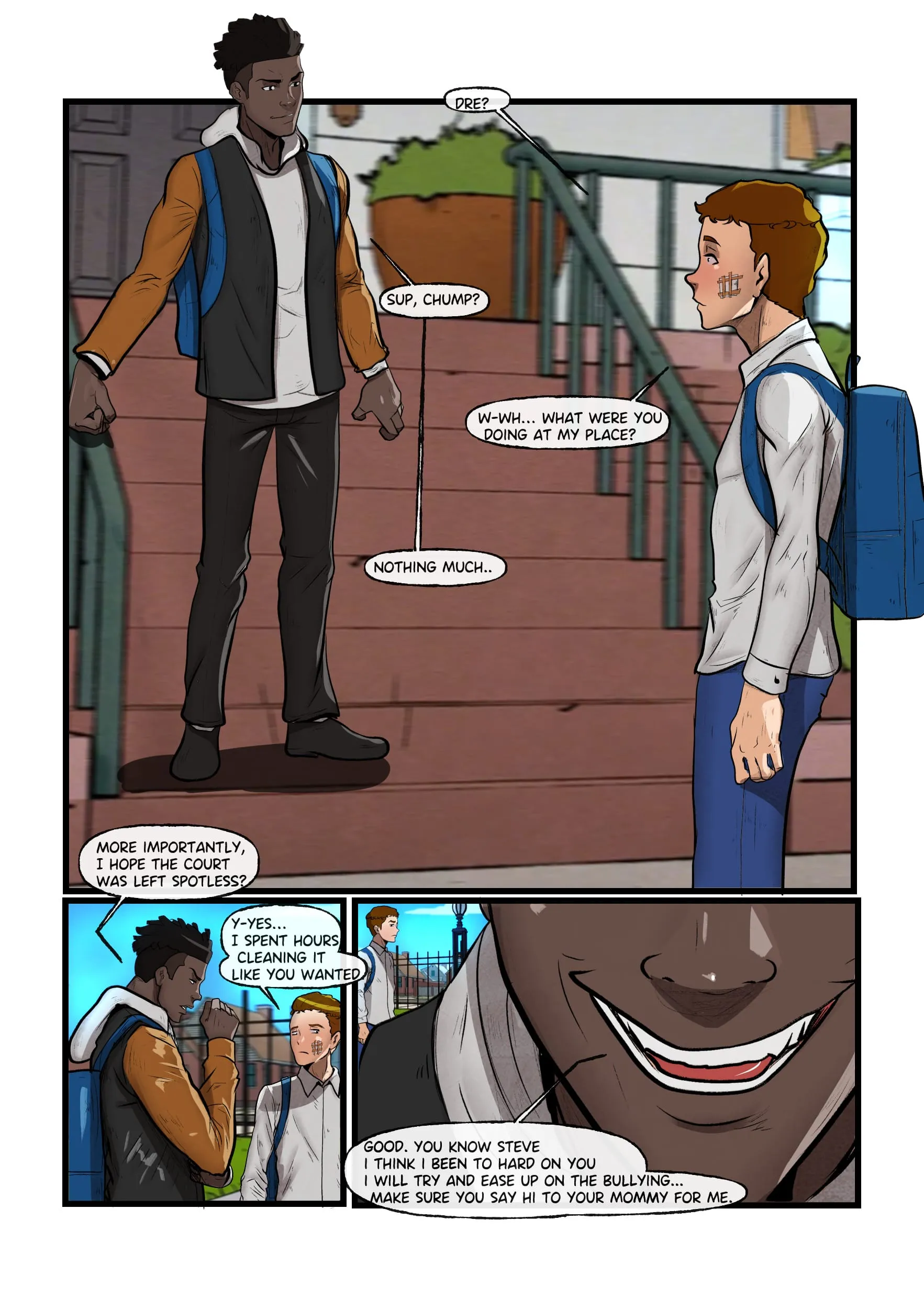 Bullies [Lasga Claven], 1 . Bullies - Chapter 1, page 15 of 56