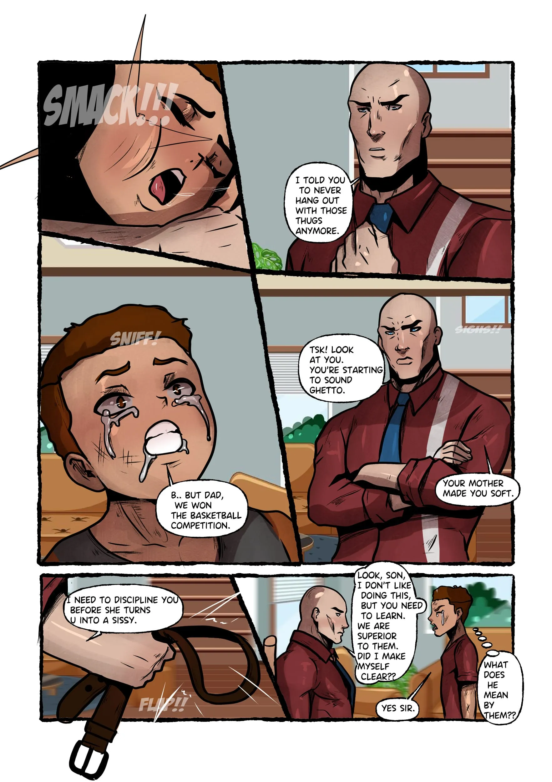 Bullies [Lasga Claven], 1 . Bullies - Chapter 1, page 35 of 56