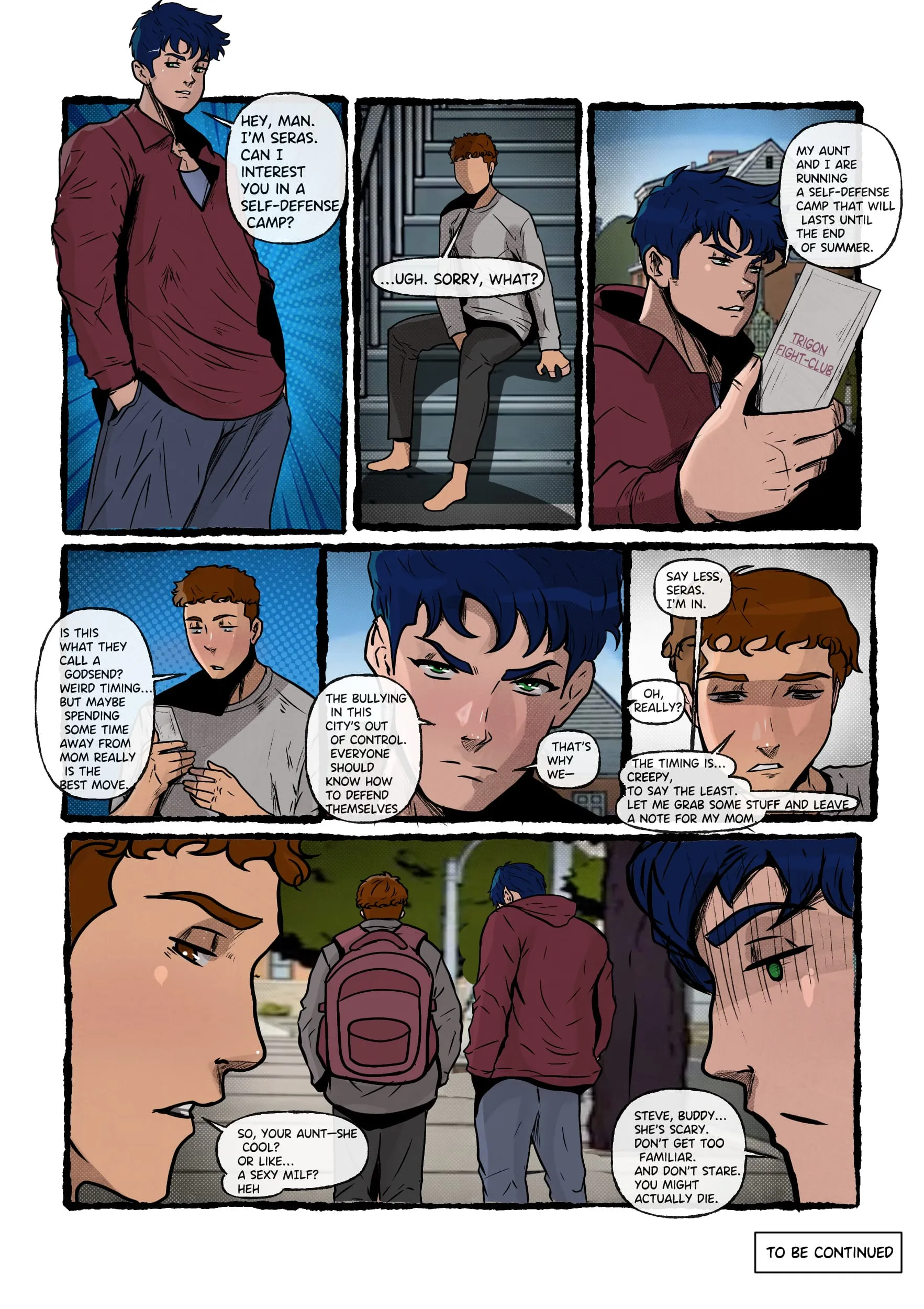 Bullies [Lasga Claven], 1 . Bullies - Chapter 1, page 55 of 56