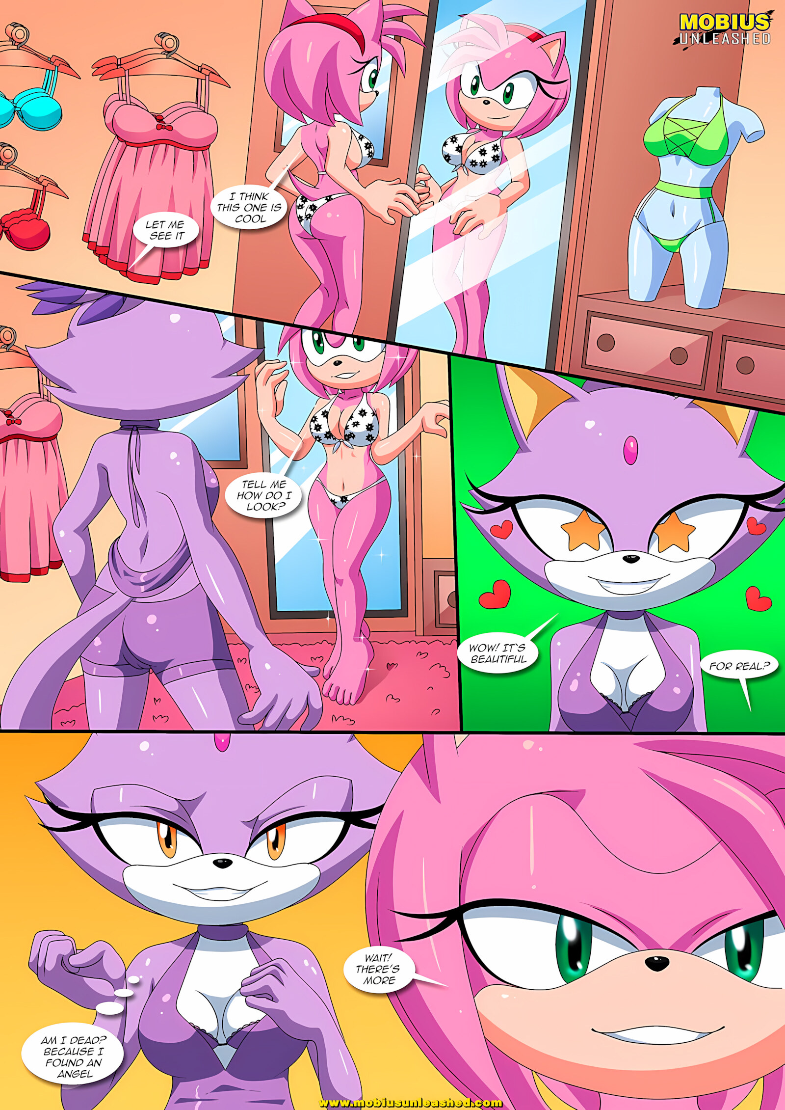 Burning Love [Palcomix , Mobius Unleashed], Burning Love, page 2 of 38