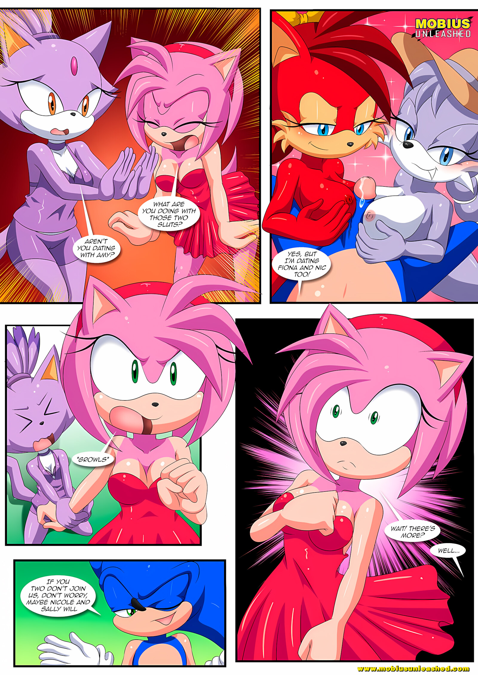Burning Love [Palcomix , Mobius Unleashed], Burning Love, page 11 of 38