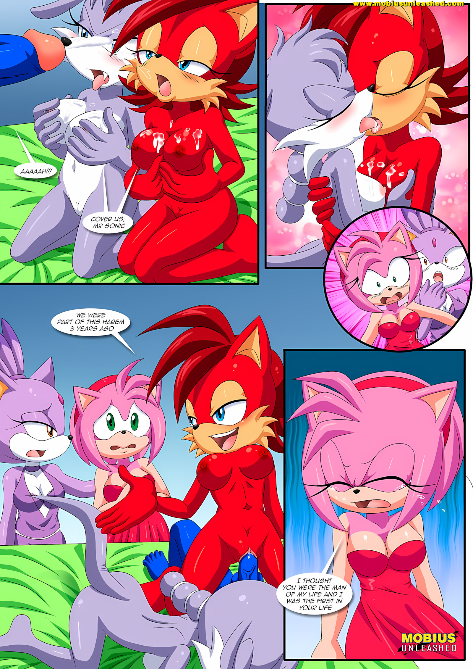 Burning Love [Palcomix , Mobius Unleashed], Burning Love, page 13 of 38