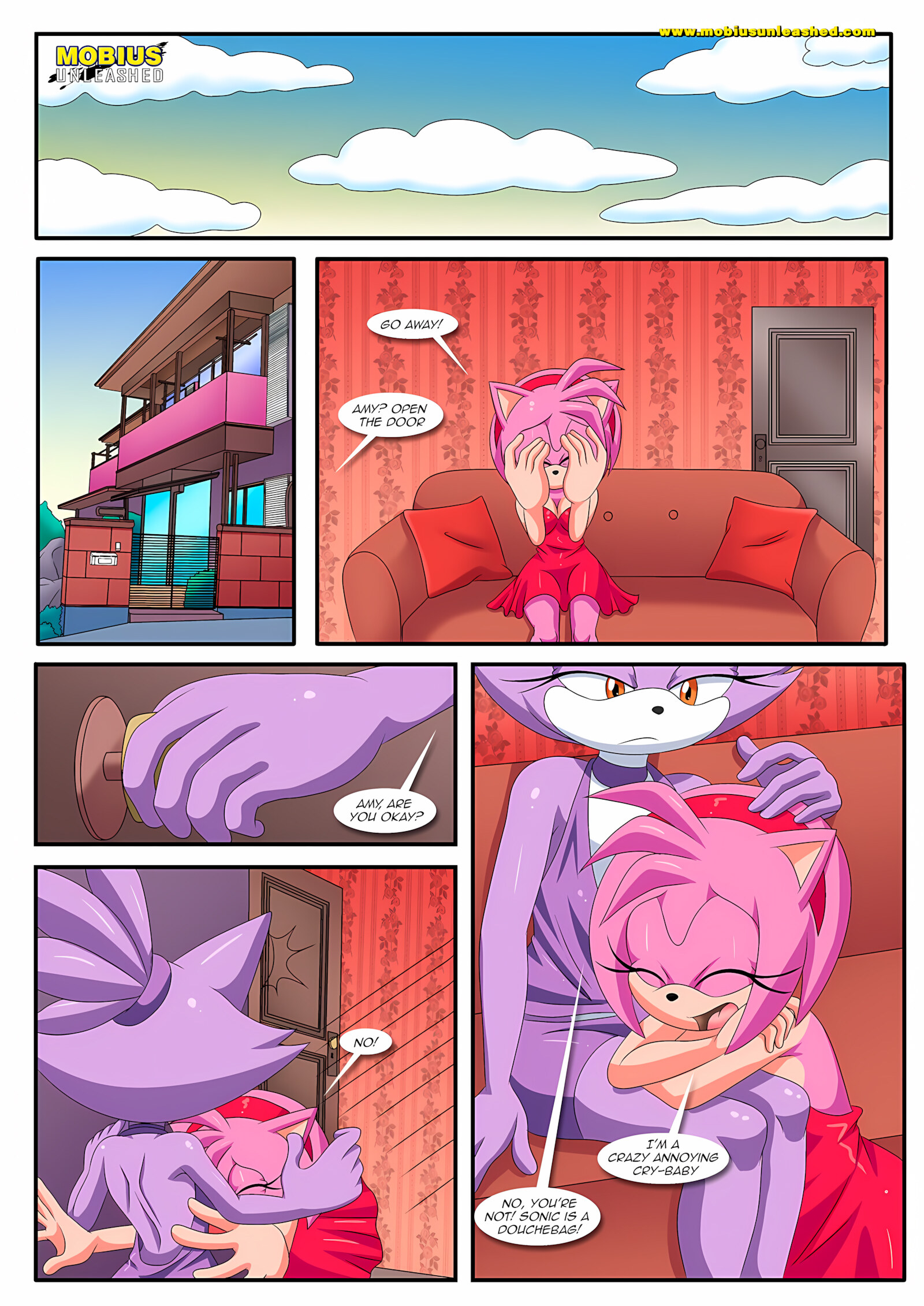 Burning Love [Palcomix , Mobius Unleashed], Burning Love, page 17 of 38