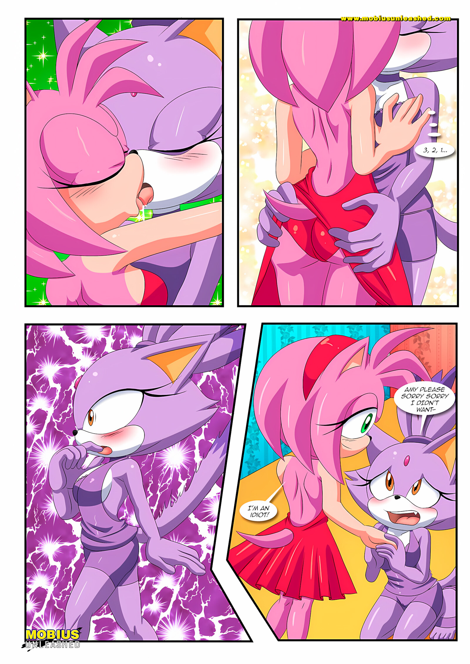 Burning Love [Palcomix , Mobius Unleashed], Burning Love, page 19 of 38