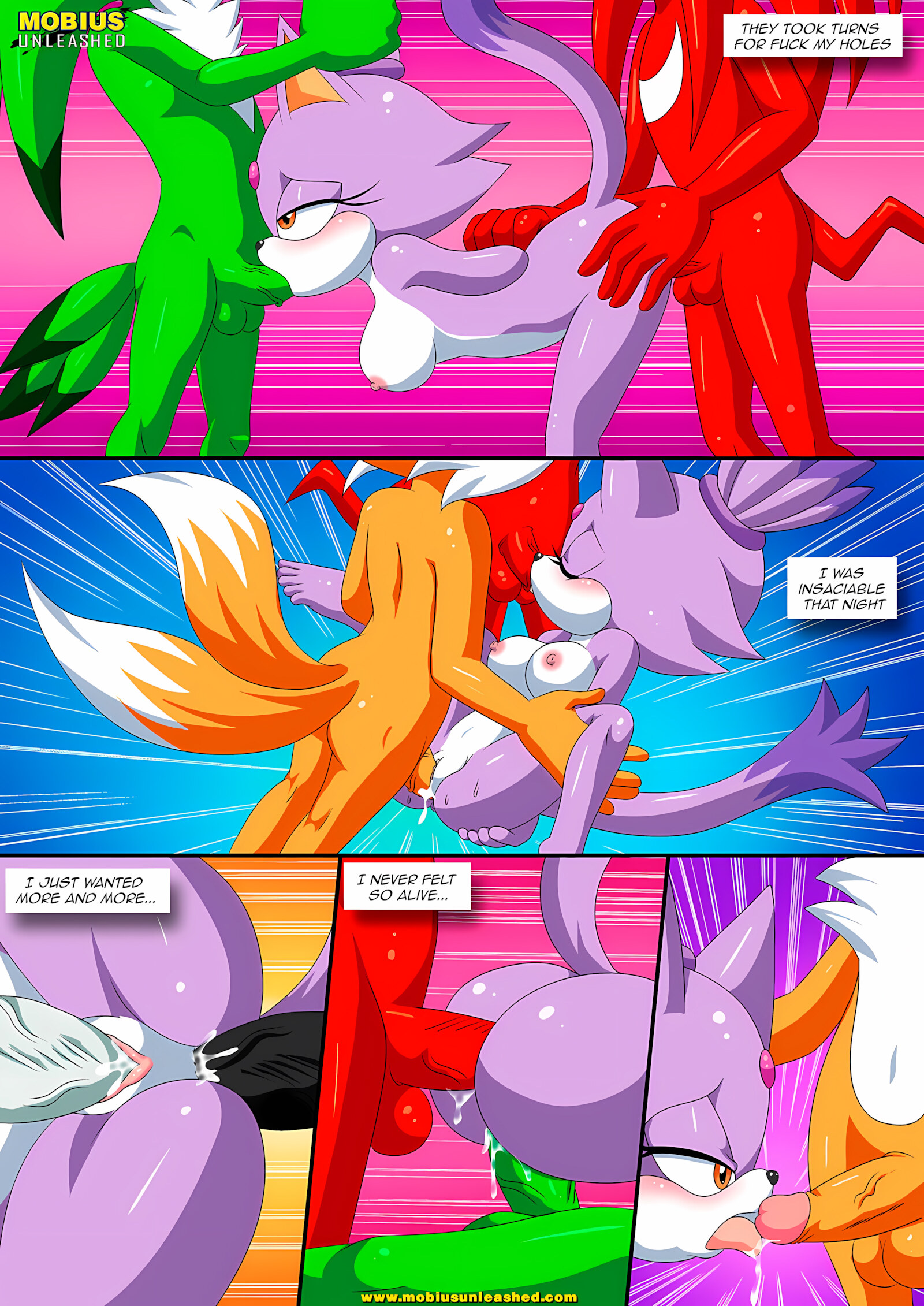 Burning Love [Palcomix , Mobius Unleashed], Burning Love, page 9 of 38