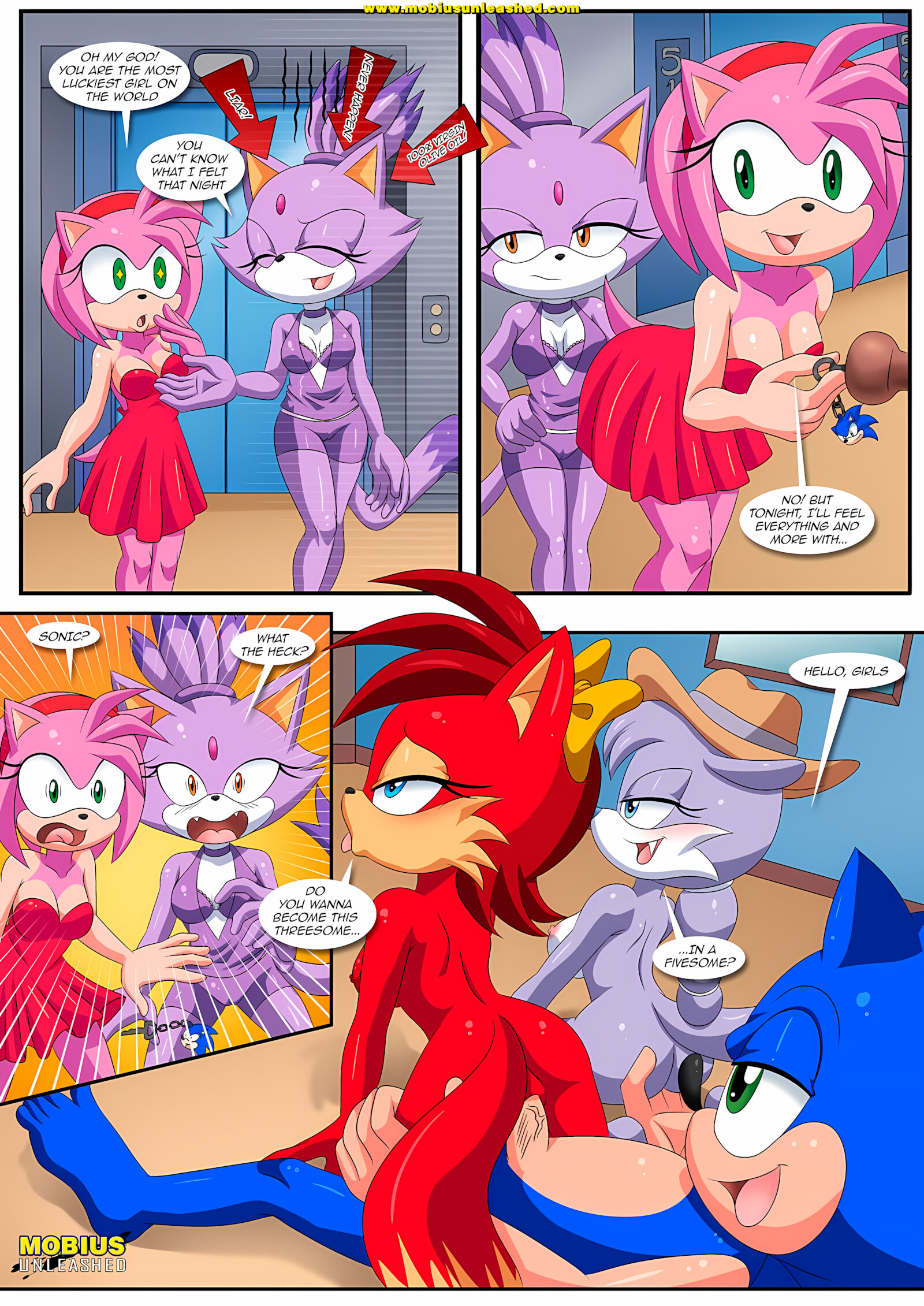 Burning Love [Palcomix , Mobius Unleashed], Burning Love, page 10 of 38