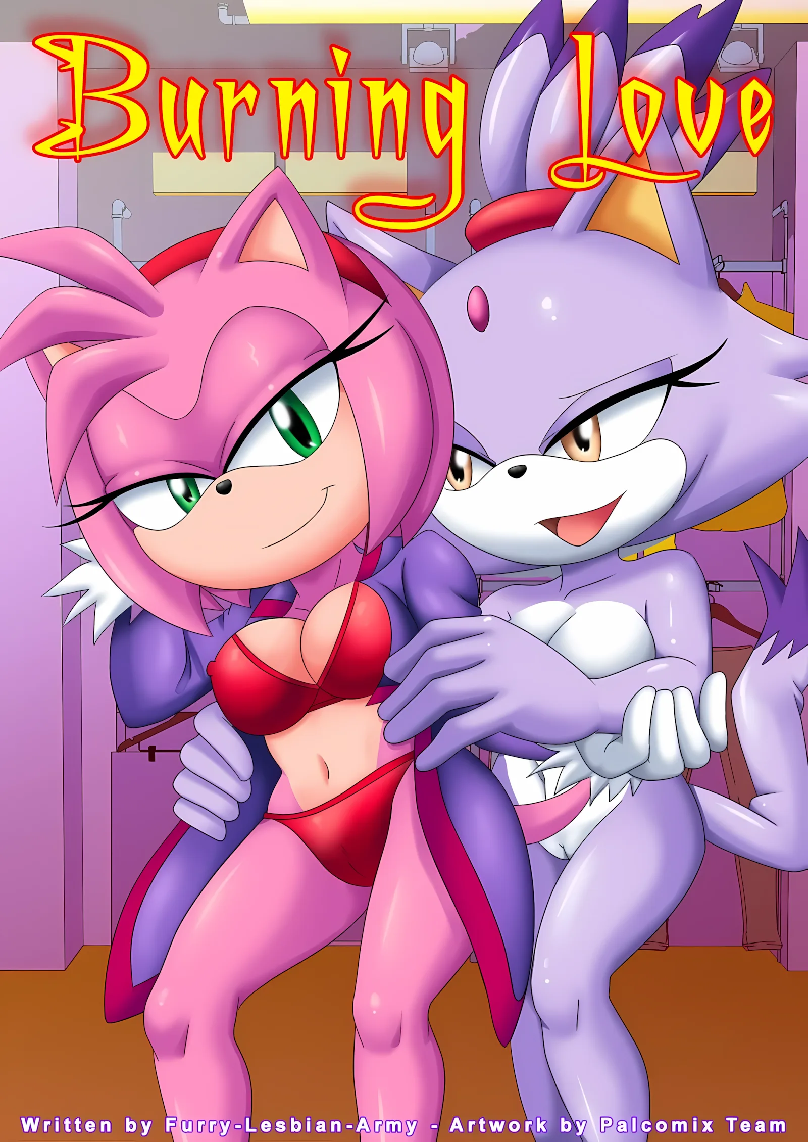 Burning Love (Sonic the Hedgehog) [Palcomix , Mobius Unleashed], 1 . Burning Love - Chapter 1 (Sonic the Hedgehog), page 1 of 38