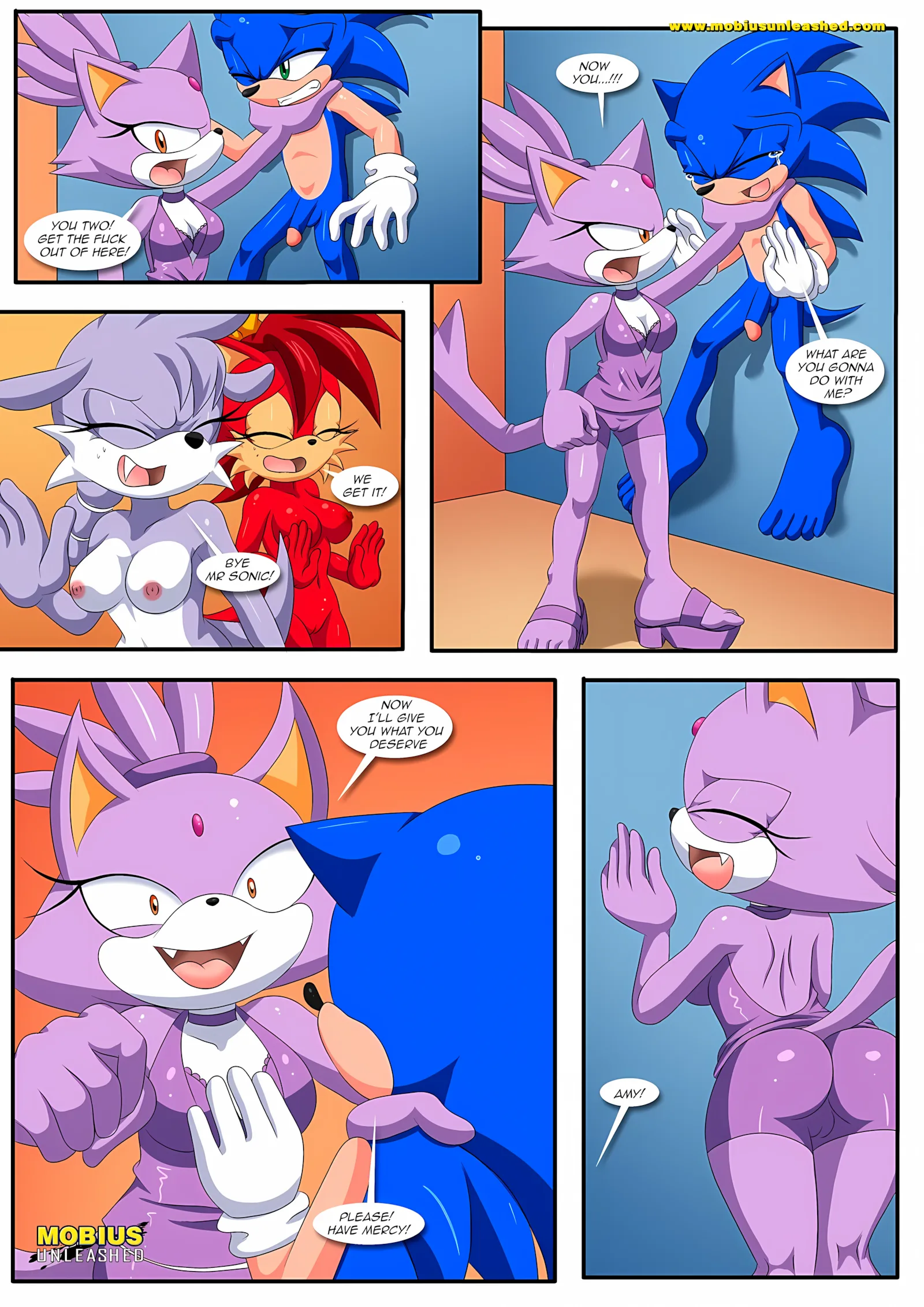 Burning Love (Sonic the Hedgehog) [Palcomix , Mobius Unleashed], 1 . Burning Love - Chapter 1 (Sonic the Hedgehog), page 16 of 38