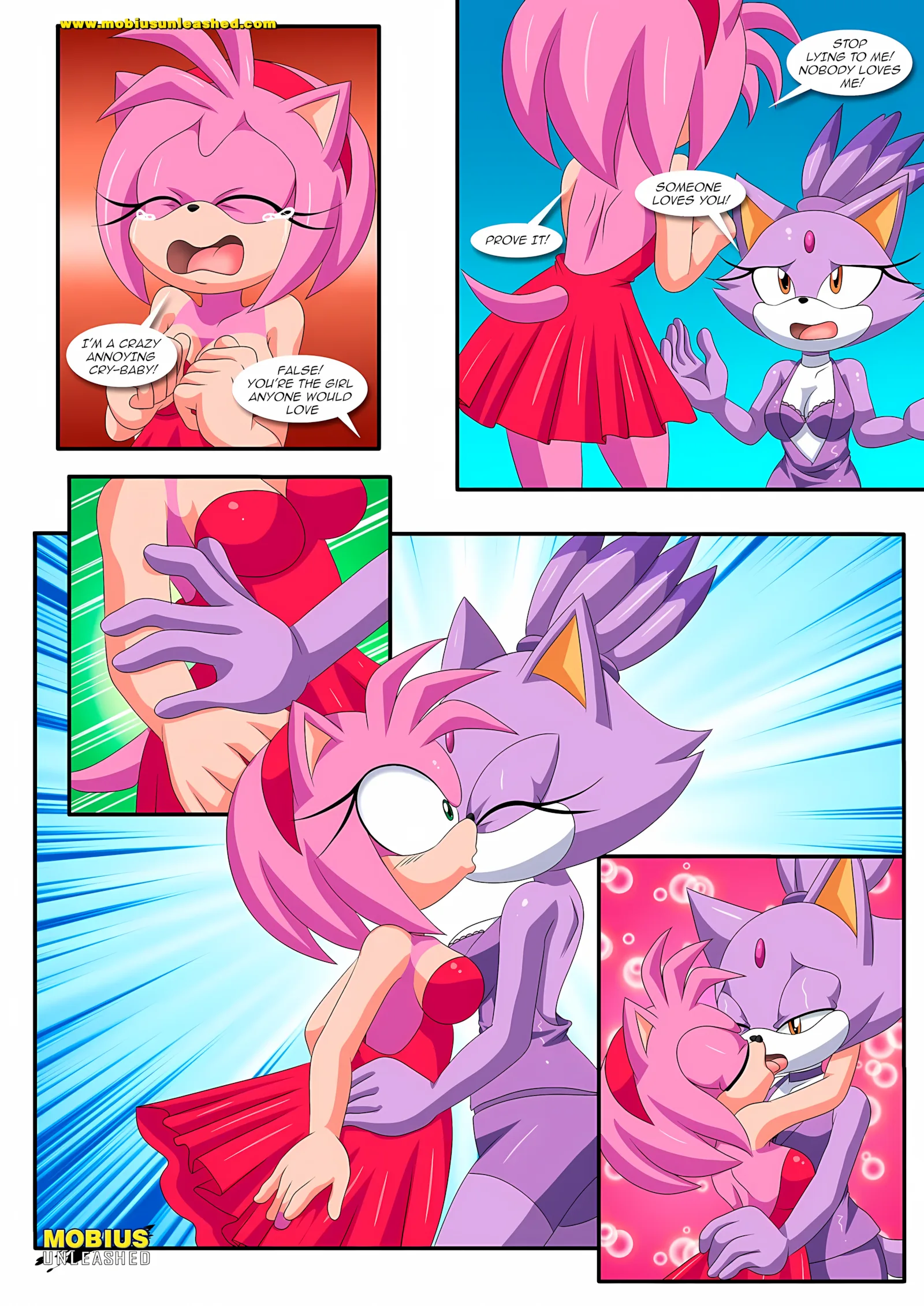 Burning Love (Sonic the Hedgehog) [Palcomix , Mobius Unleashed], 1 . Burning Love - Chapter 1 (Sonic the Hedgehog), page 18 of 38