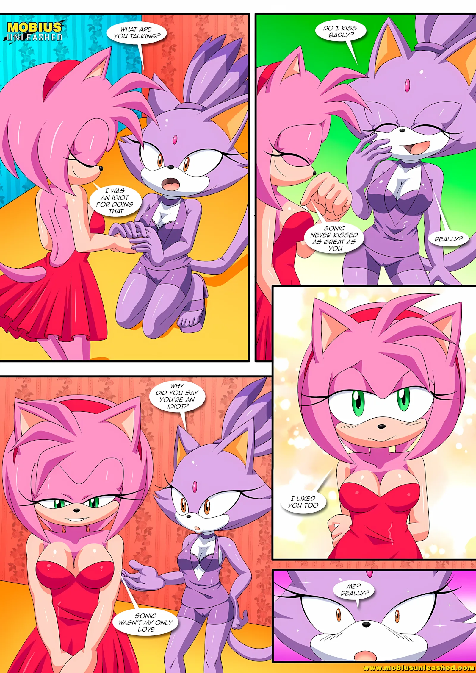 Burning Love (Sonic the Hedgehog) [Palcomix , Mobius Unleashed], 1 . Burning Love - Chapter 1 (Sonic the Hedgehog), page 20 of 38