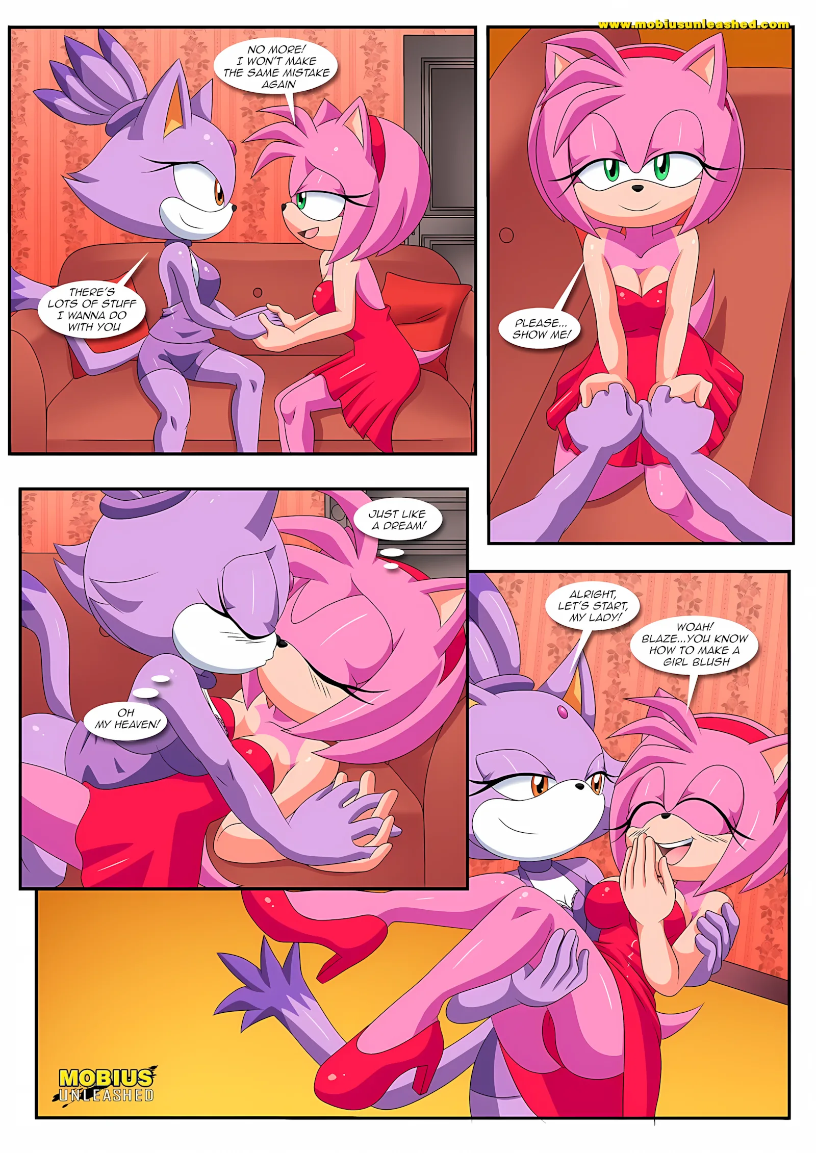 Burning Love (Sonic the Hedgehog) [Palcomix , Mobius Unleashed], 1 . Burning Love - Chapter 1 (Sonic the Hedgehog), page 22 of 38