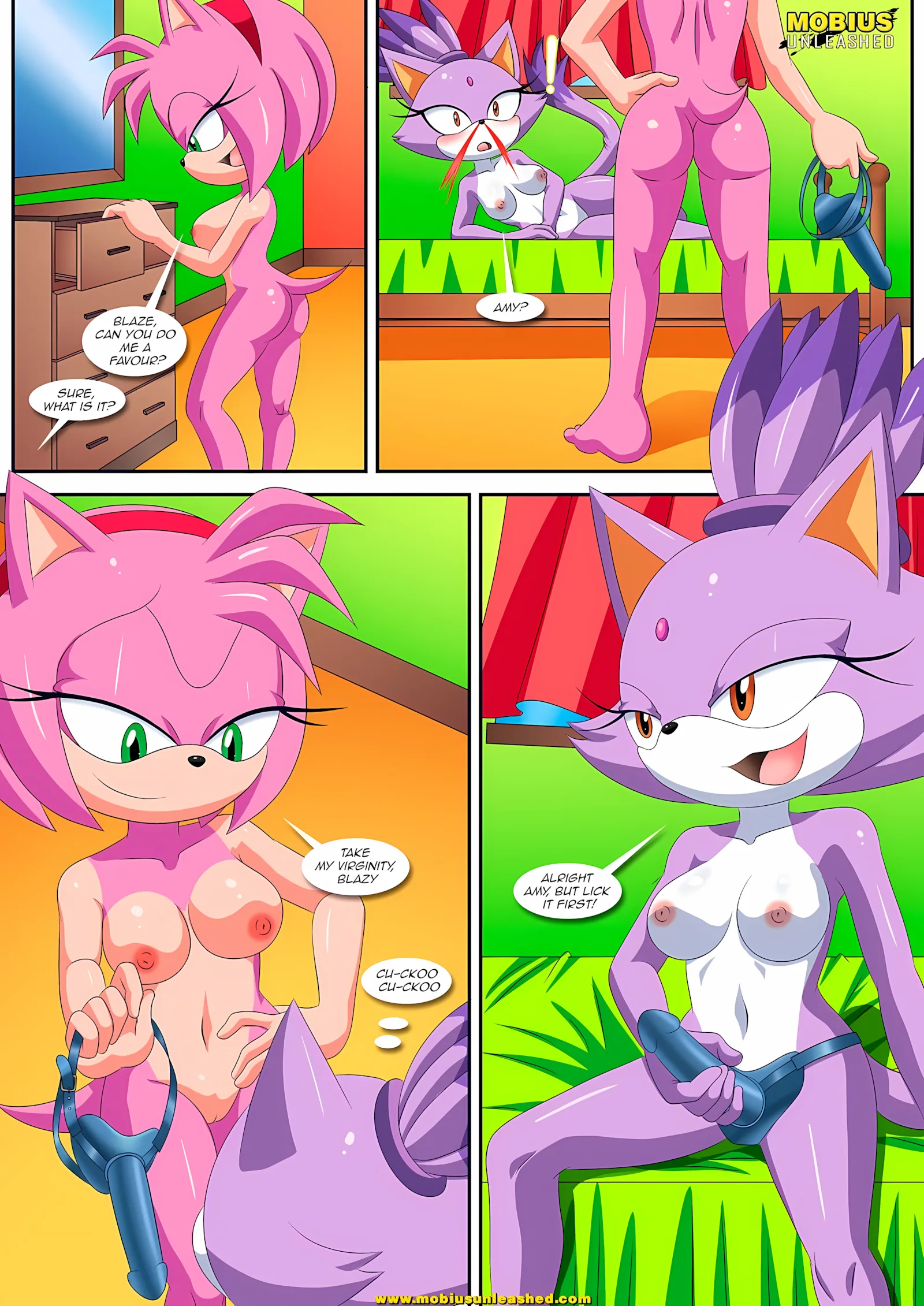 Burning Love (Sonic the Hedgehog) [Palcomix , Mobius Unleashed], 1 . Burning Love - Chapter 1 (Sonic the Hedgehog), page 29 of 38