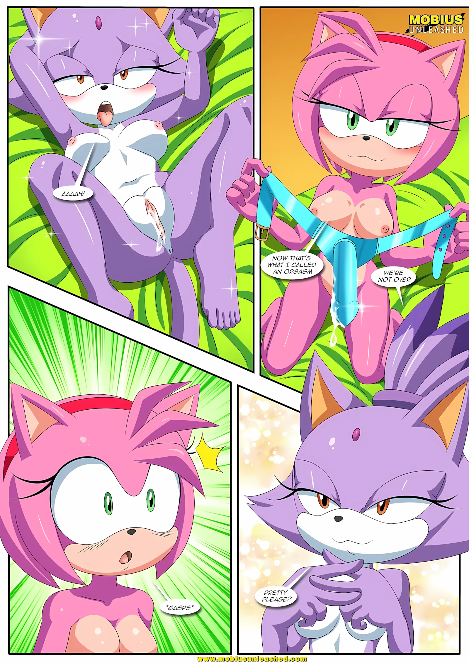 Burning Love (Sonic the Hedgehog) [Palcomix , Mobius Unleashed], 1 . Burning Love - Chapter 1 (Sonic the Hedgehog), page 36 of 38