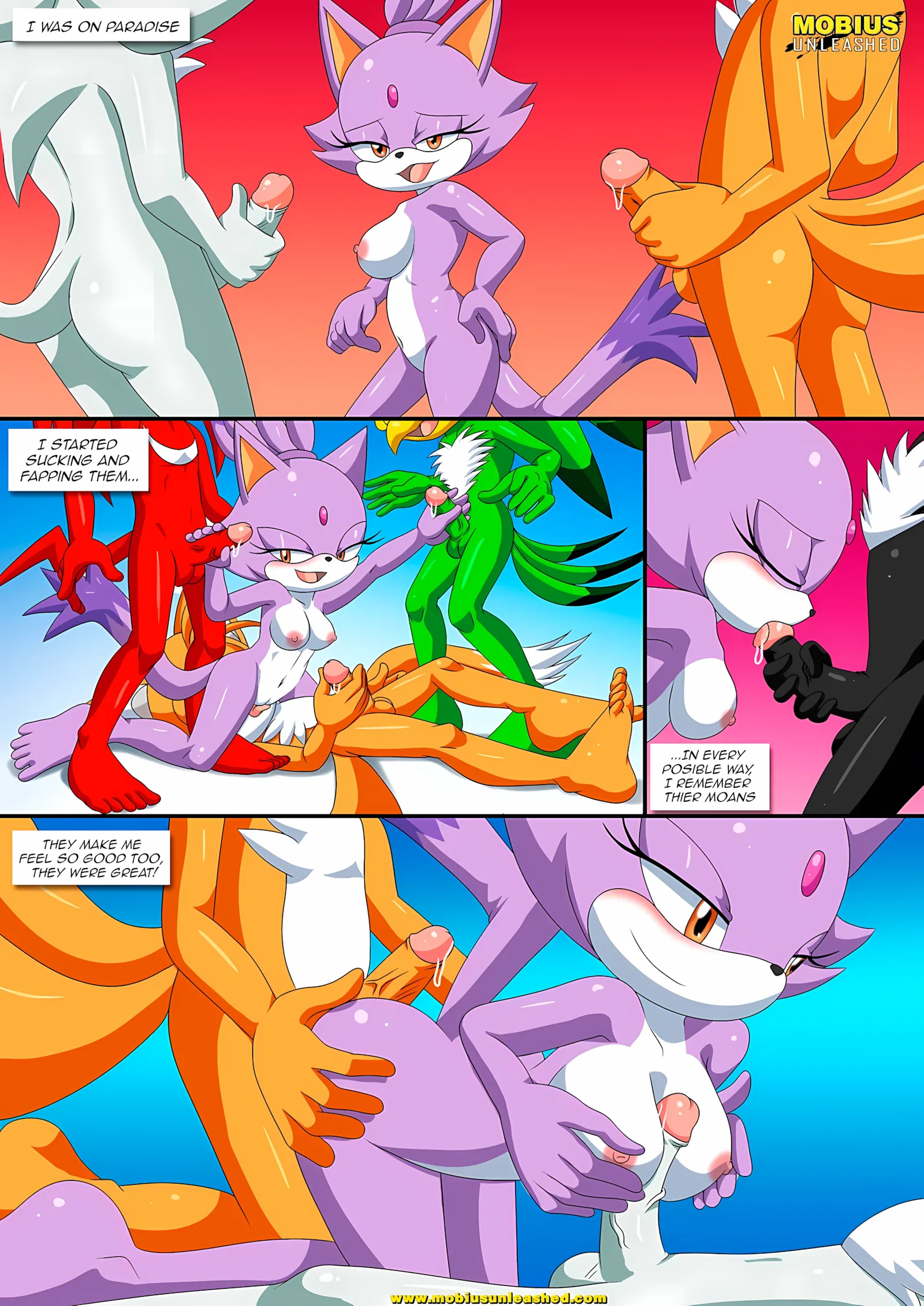 Burning Love (Sonic the Hedgehog) [Palcomix , Mobius Unleashed], 1 . Burning Love - Chapter 1 (Sonic the Hedgehog), page 7 of 38
