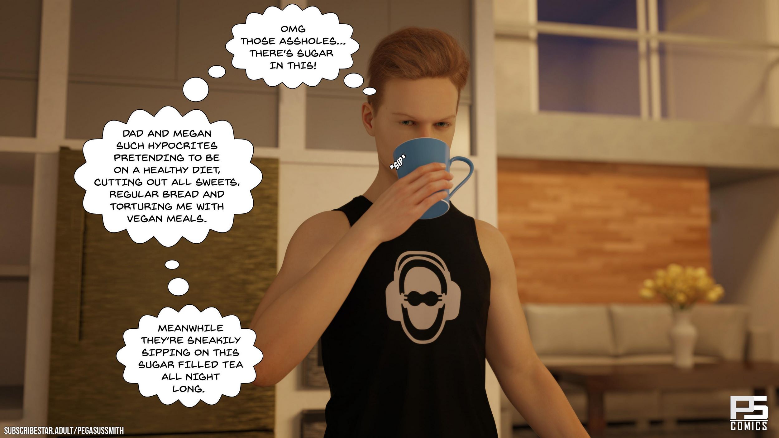 A Late Night Snack [Pegasus Smith], A Late Night Snack, page 14 of 95
