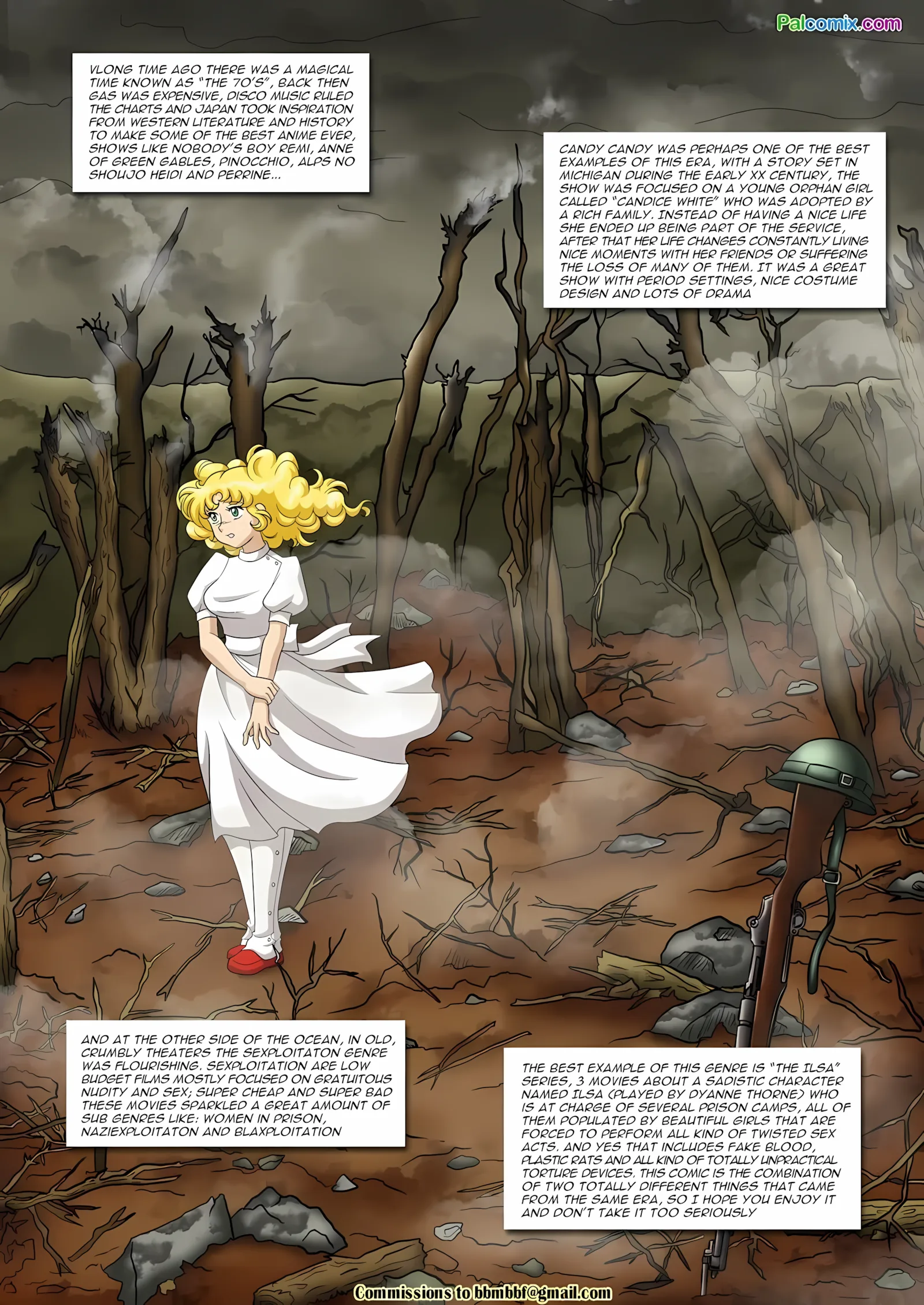 Candice’s Diaries (Candy Candy) [Palcomix], 4 . Candice's Diaries - Chapter 4 - Spoils Of War 1 (Candy Candy) [Palcomix], page 2 of 52
