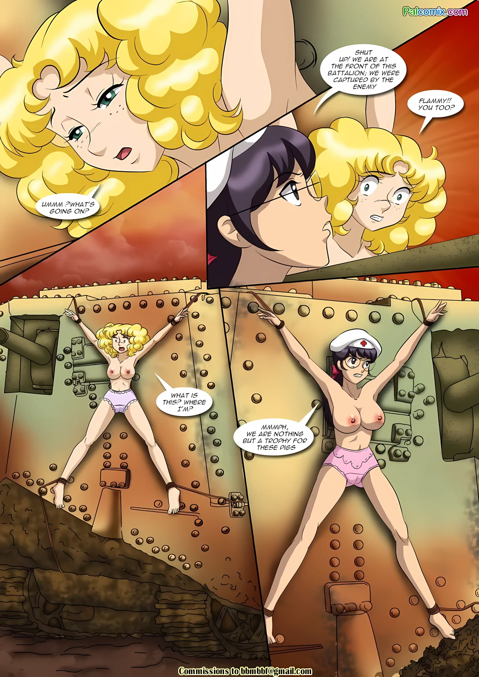 Candice’s Diaries (Candy Candy) [Palcomix], 4 . Candice's Diaries - Chapter 4 - Spoils Of War 1 (Candy Candy) [Palcomix], page 8 of 52