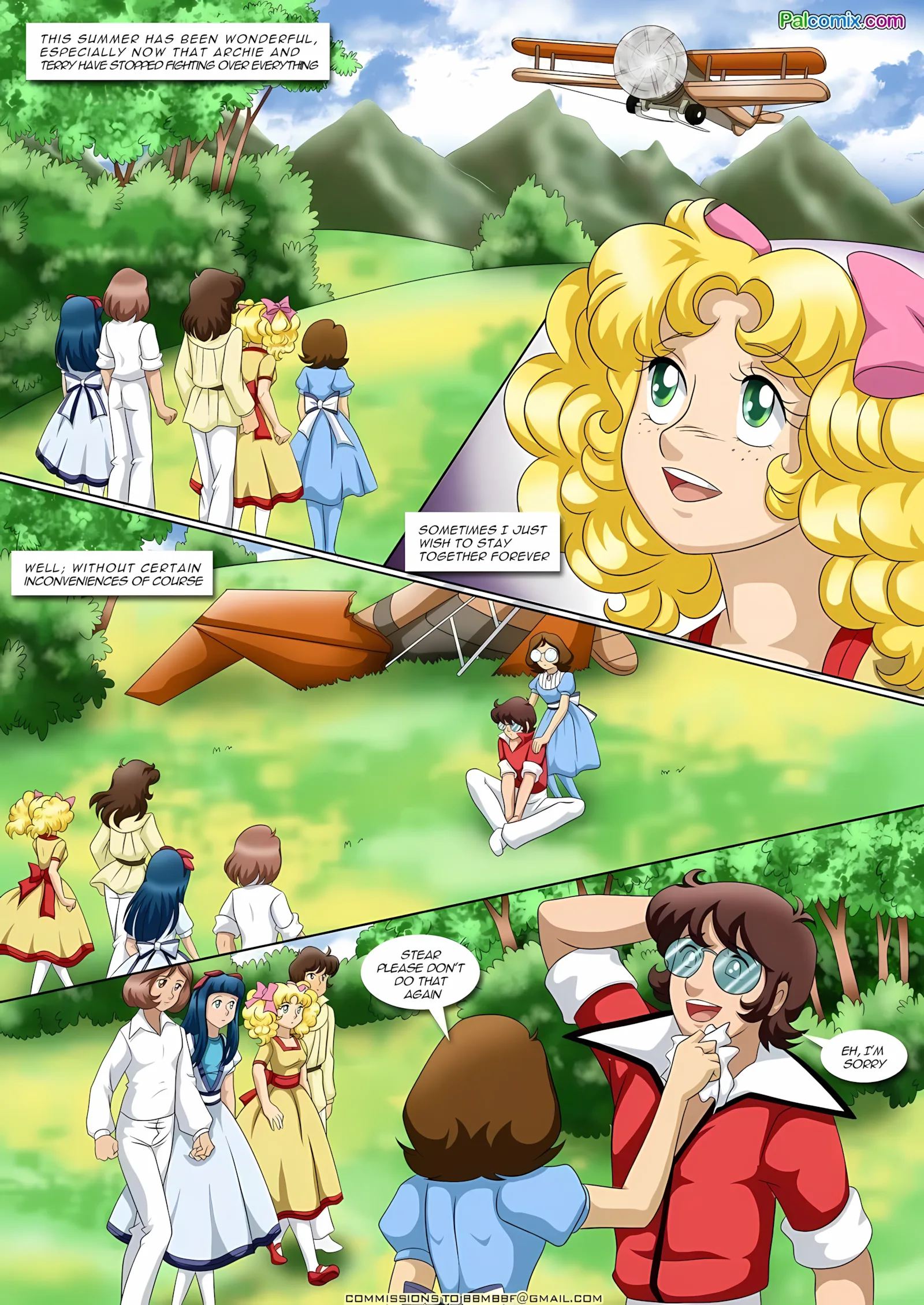 Candice’s Diaries (Candy Candy) [Palcomix], 3 . Candice's Diaries - Chapter 3 - Summer's End (Candy Candy) [Palcomix], page 2 of 30