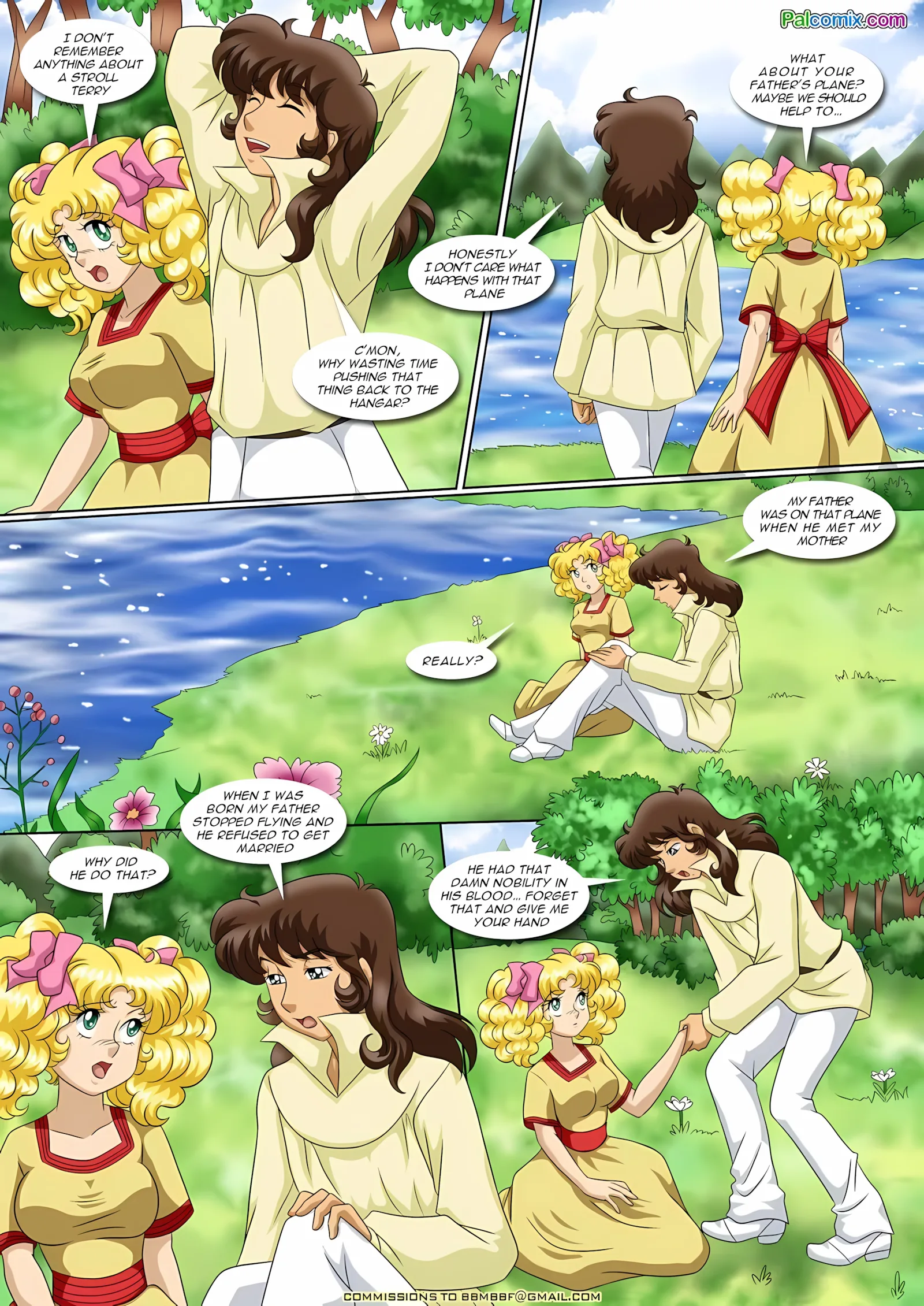 Candice’s Diaries (Candy Candy) [Palcomix], 3 . Candice's Diaries - Chapter 3 - Summer's End (Candy Candy) [Palcomix], page 4 of 30