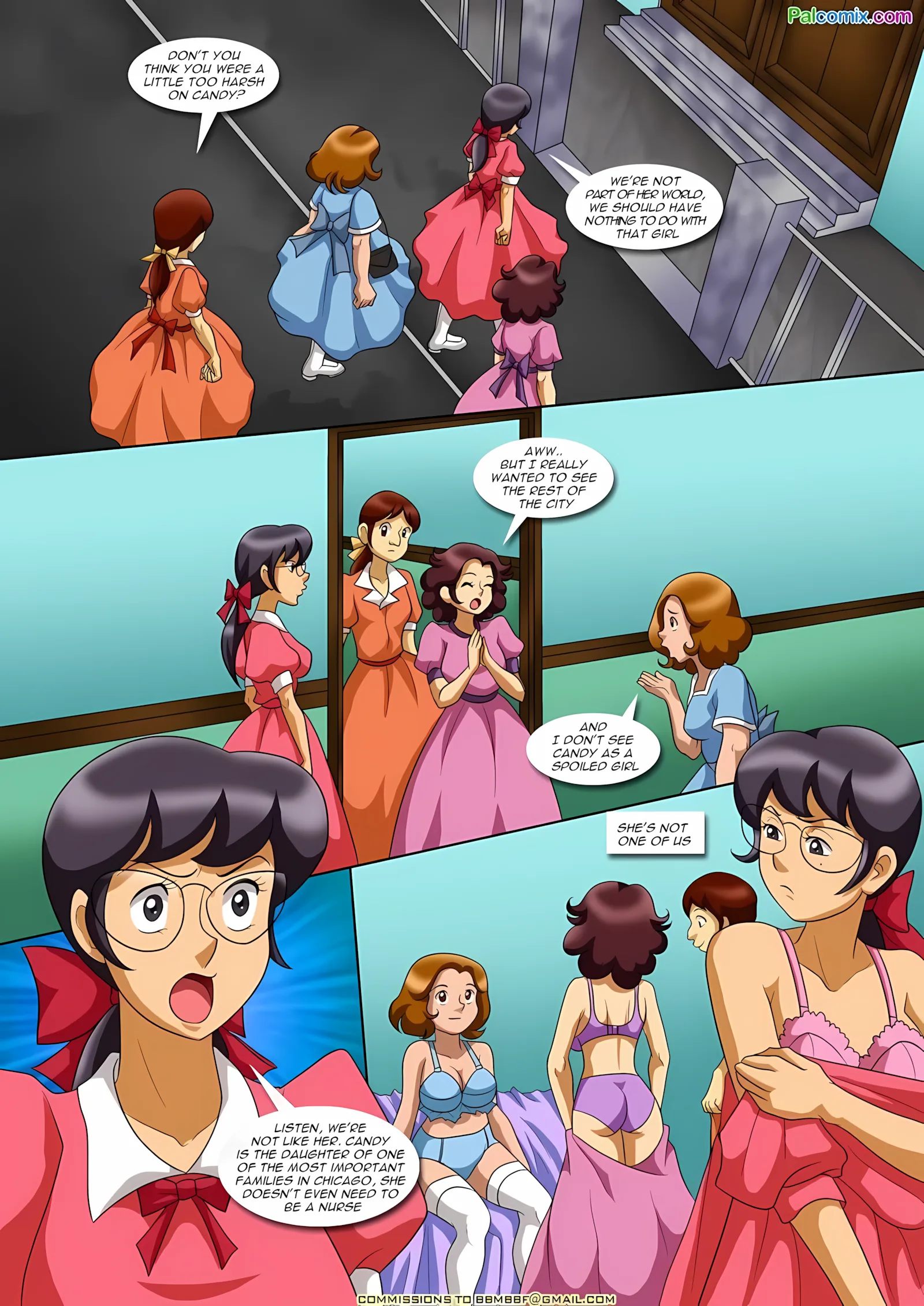 Candice’s Diaries (Candy Candy) [Palcomix], 2 . Candice's Diaries - Chapter 2 - Initiation (Candy Candy) [Palcomix], page 2 of 13