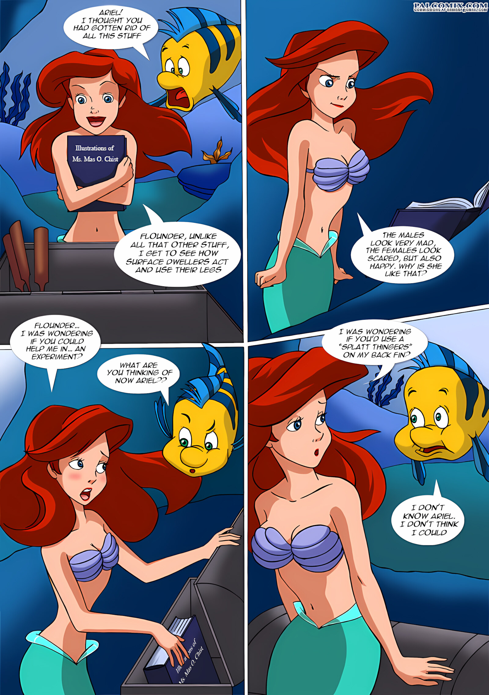 A New Discovery for Ariel [Palcomix], A New Discovery for Ariel, page 2 of 20